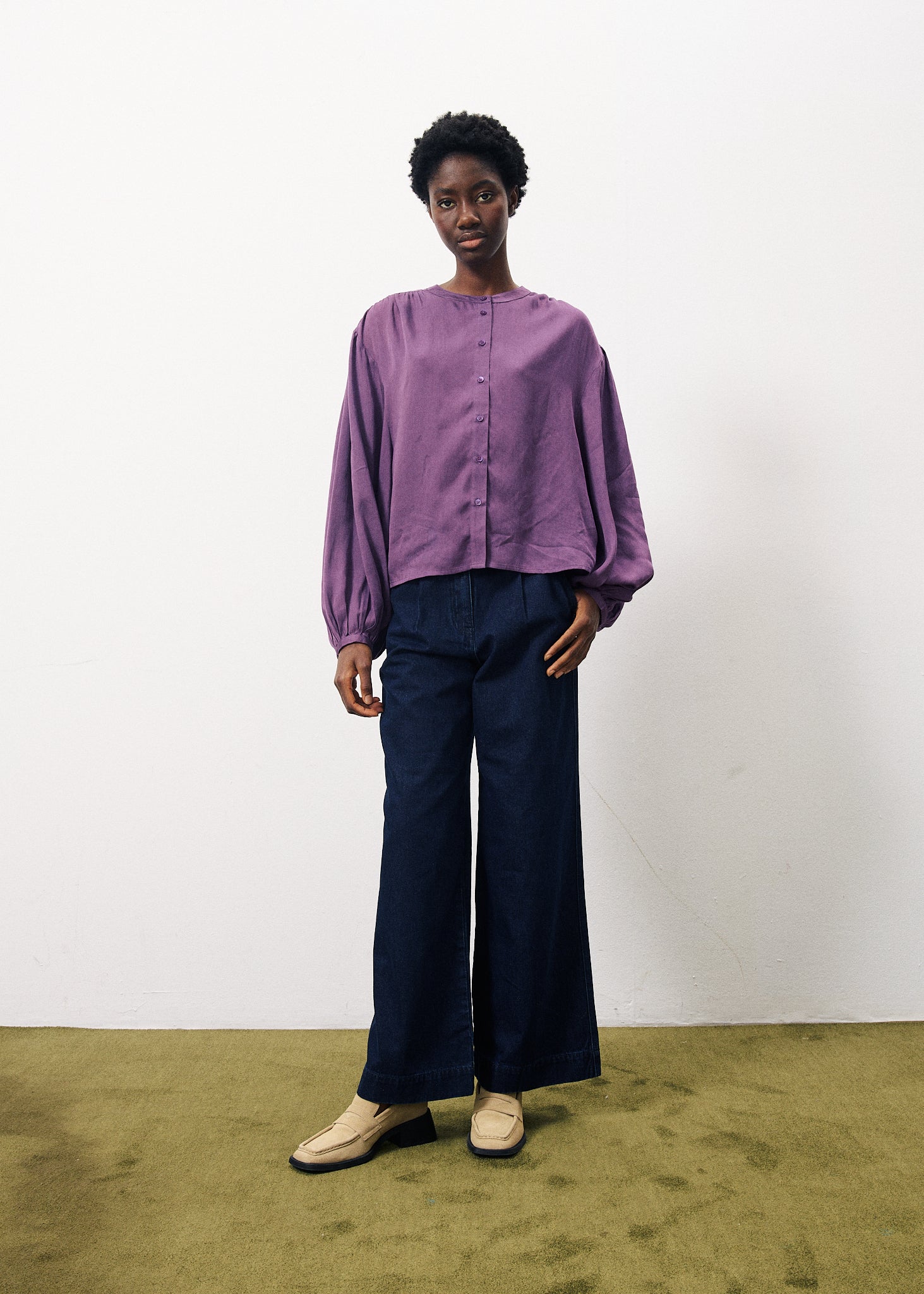 FRNCH Neola Shirt - Violet