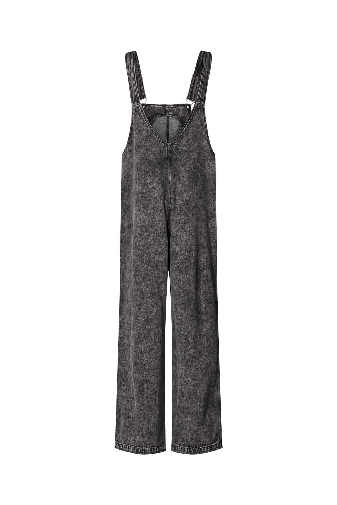 Lollys Laundry Malle Overall - 15 Dark Grey Melange