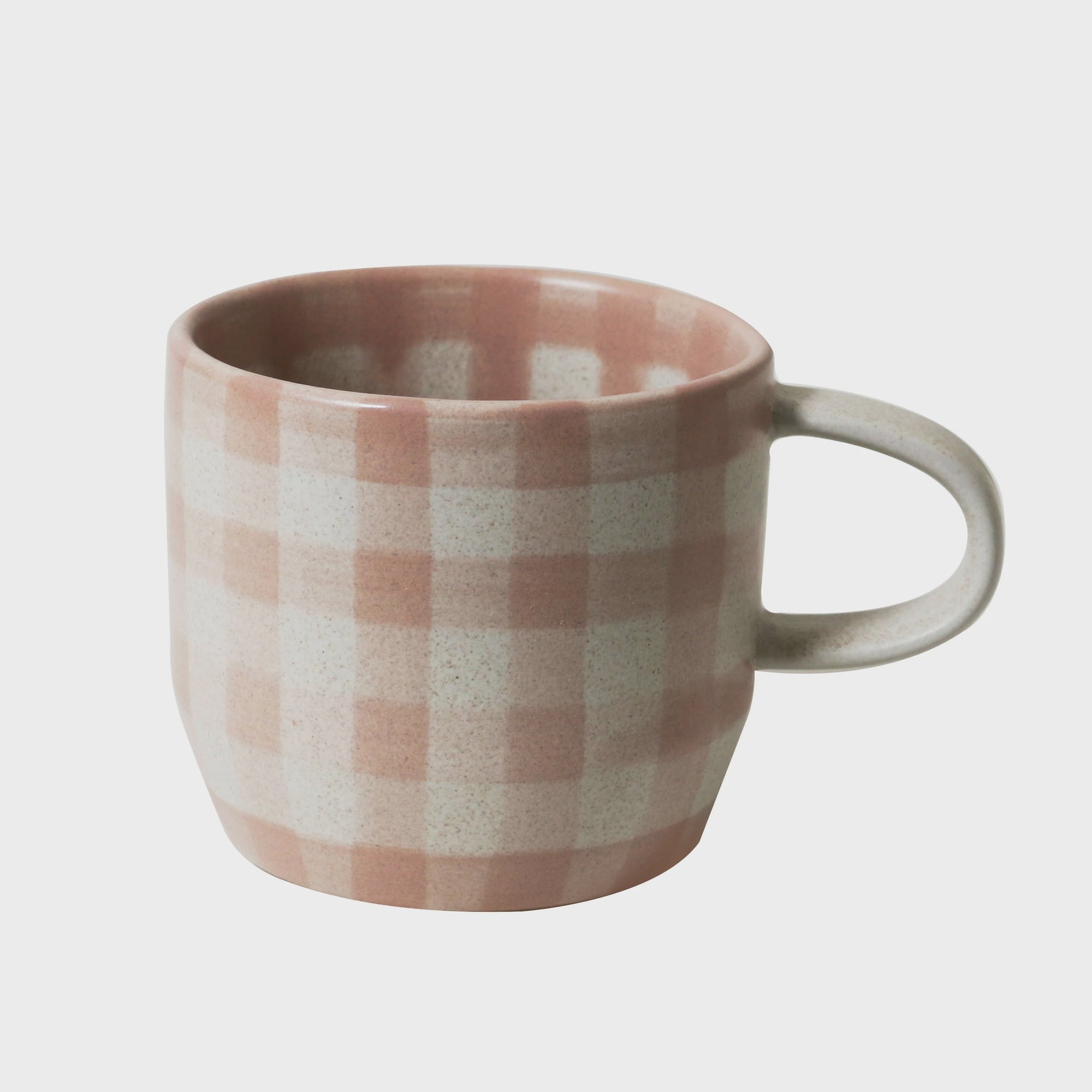 Robert Gordon Mug Terracotta Check - Cats Pyjamas