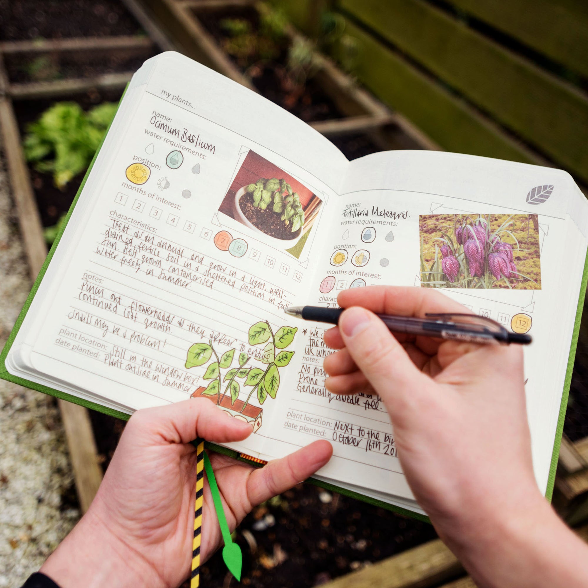 Suck UK My Gardening Handbook - Green