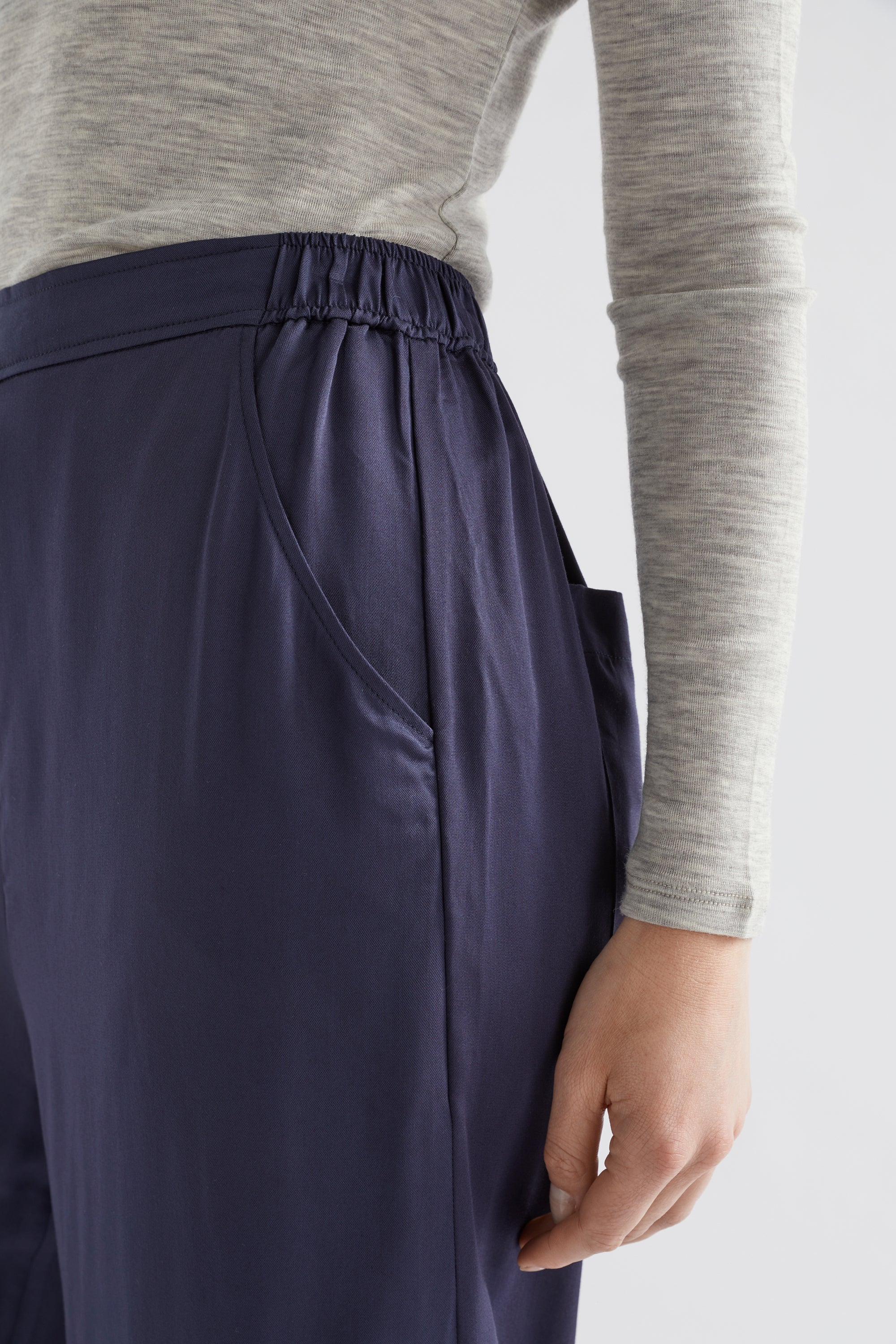 Elk Wide Leg Culotte - Moonlight