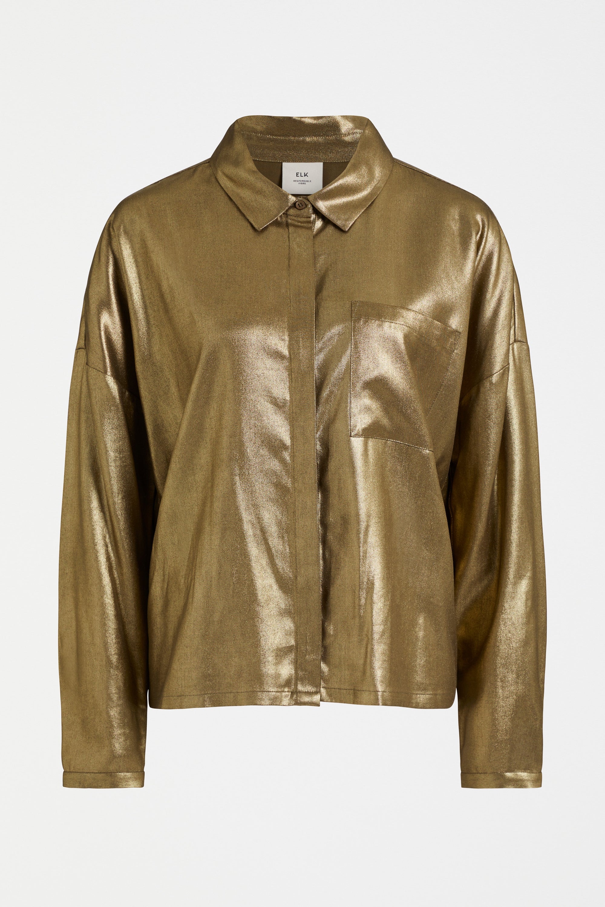 Elk Luche Shirt - Gold Metallic