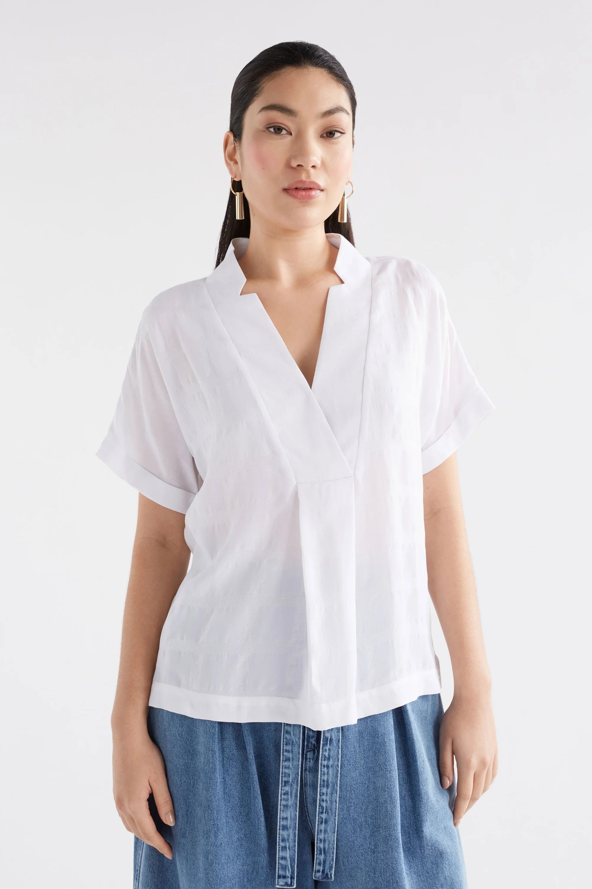 Elk Flekke Shirt - White