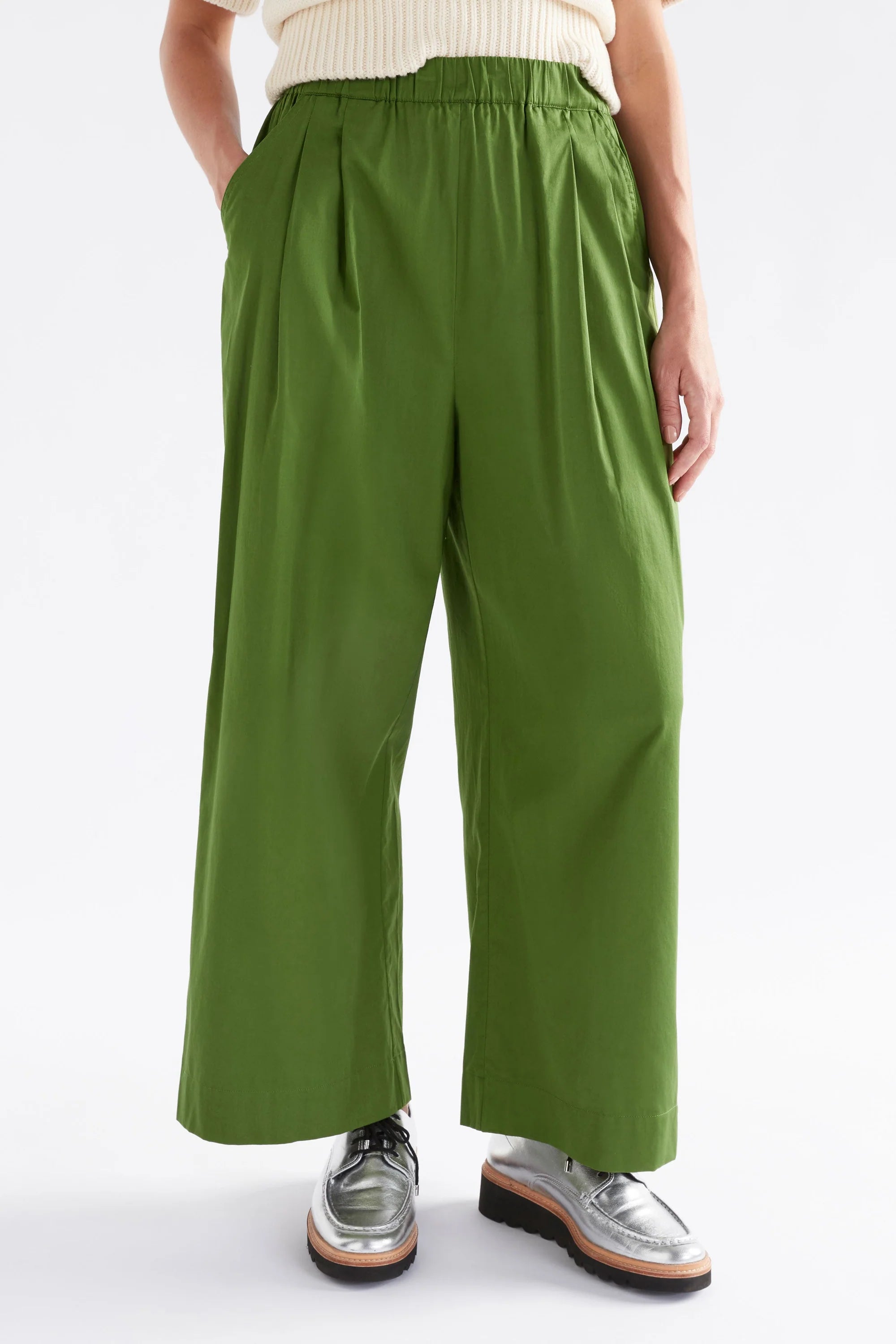 Elk Eller Pant - Green Moss