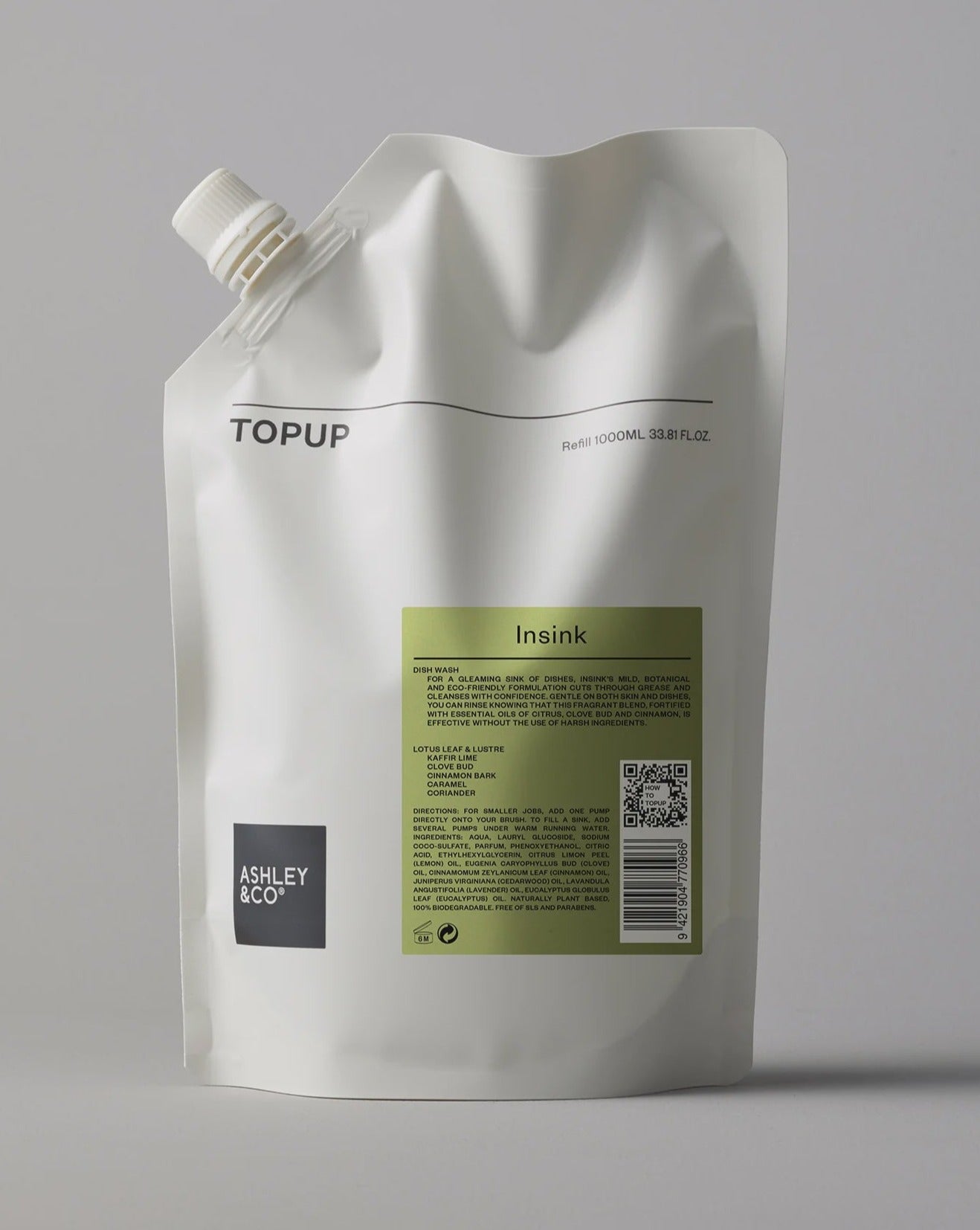 Ashley & Co Topup Insink 1000ml