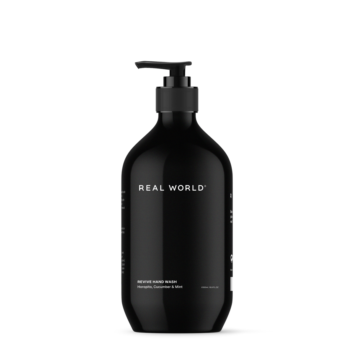 Real World Hand Wash 500ml - Horopito, Cucumber &amp; Mint