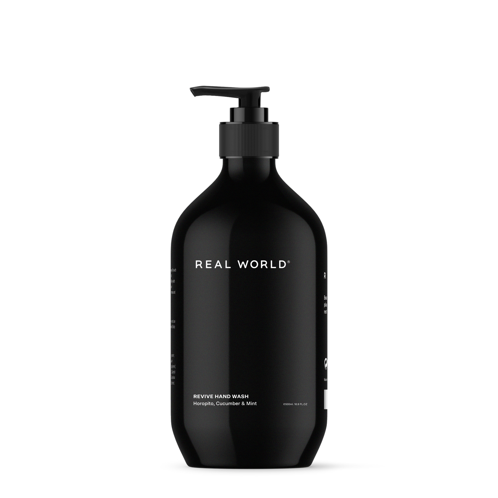 Real World Hand Wash 500ml - Horopito, Cucumber & Mint