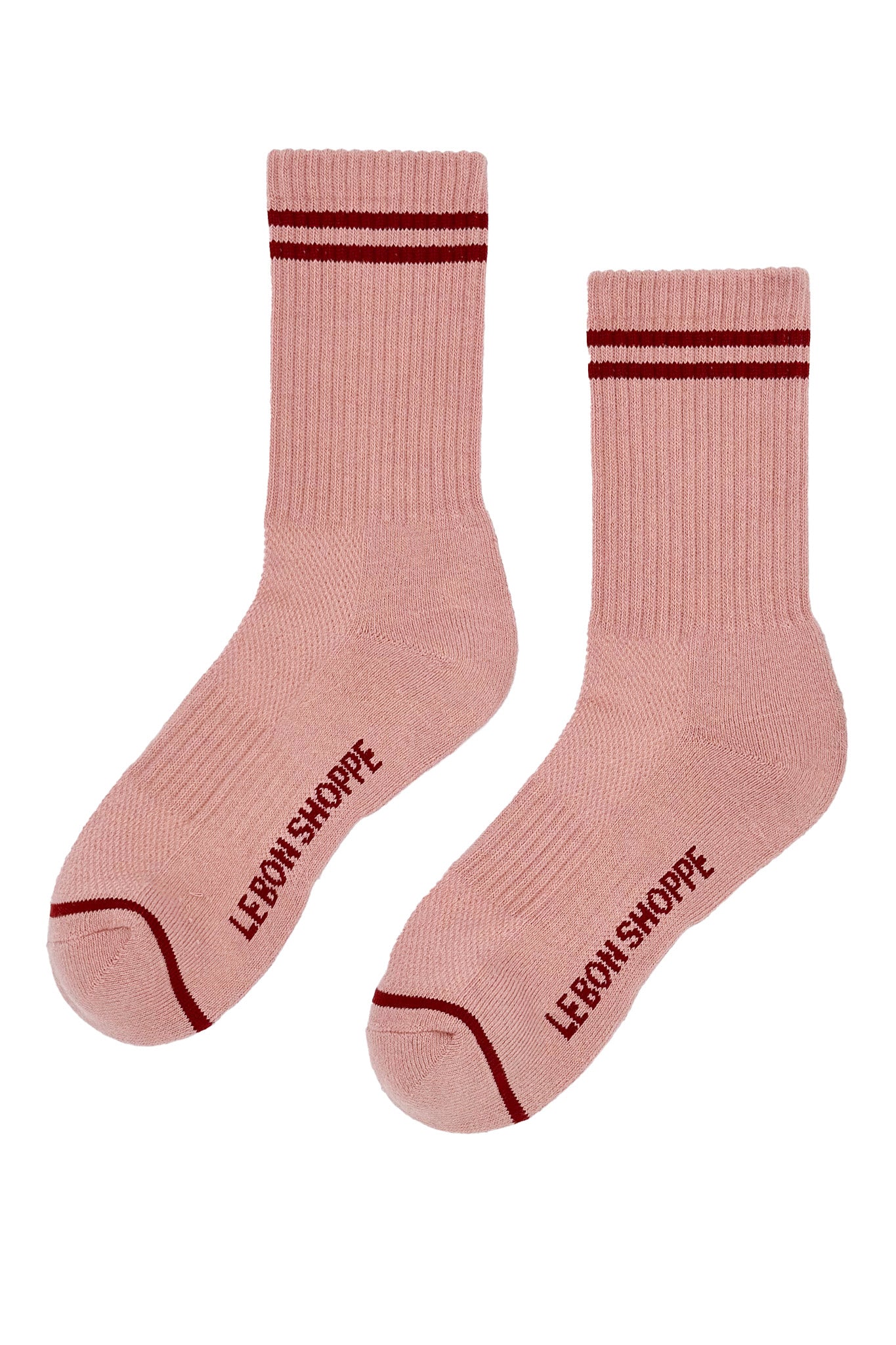 Le Bon Shoppe Boyfriend Socks - Vintage Pink