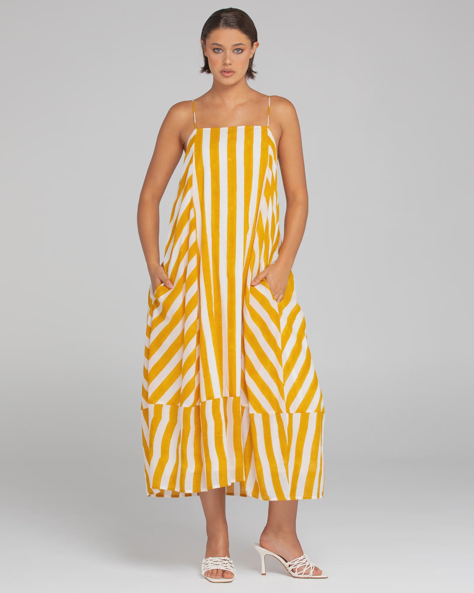 Boom Shankar Sami Dress - Tropical Stripe