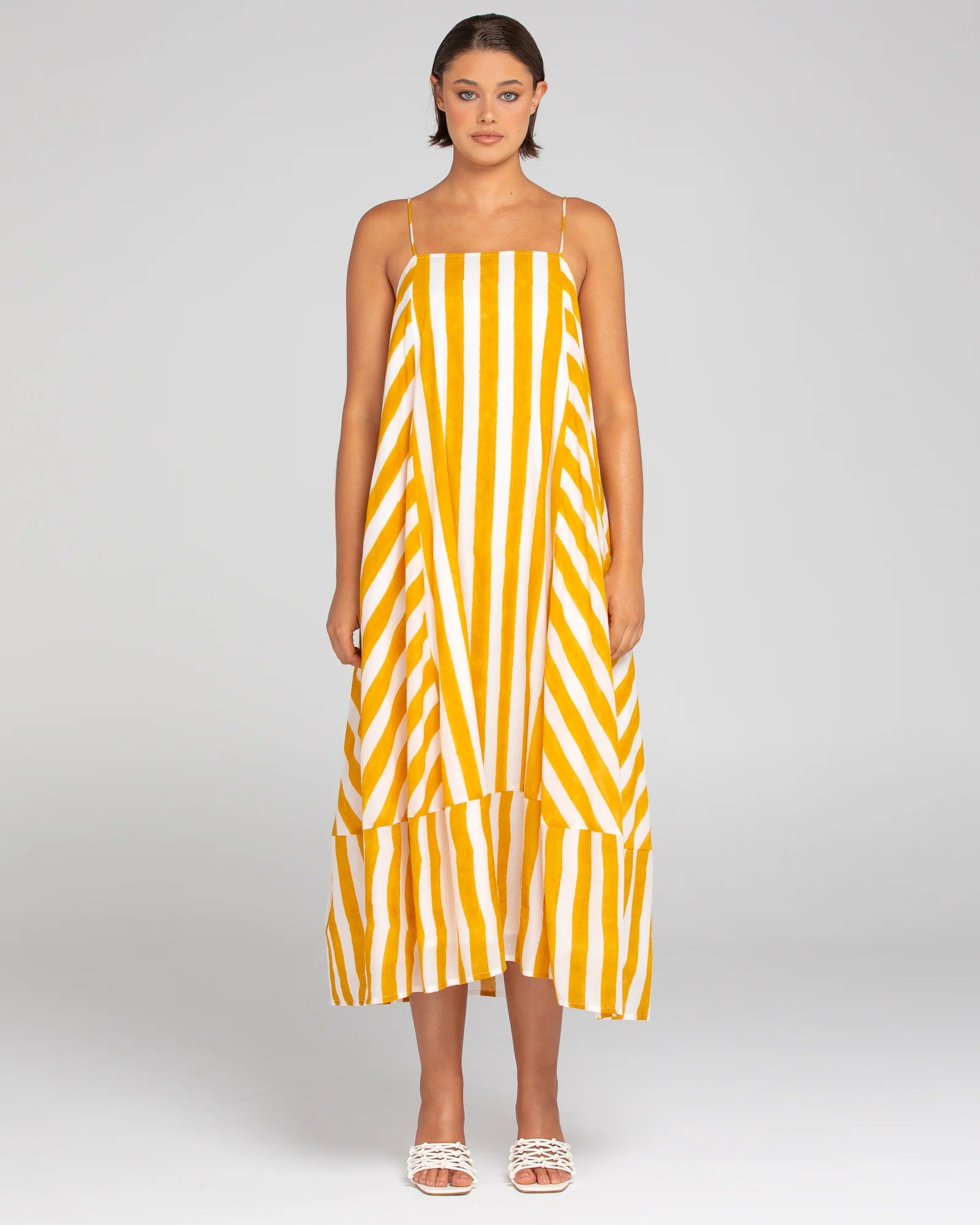 Boom Shankar Sami Dress - Tropical Stripe