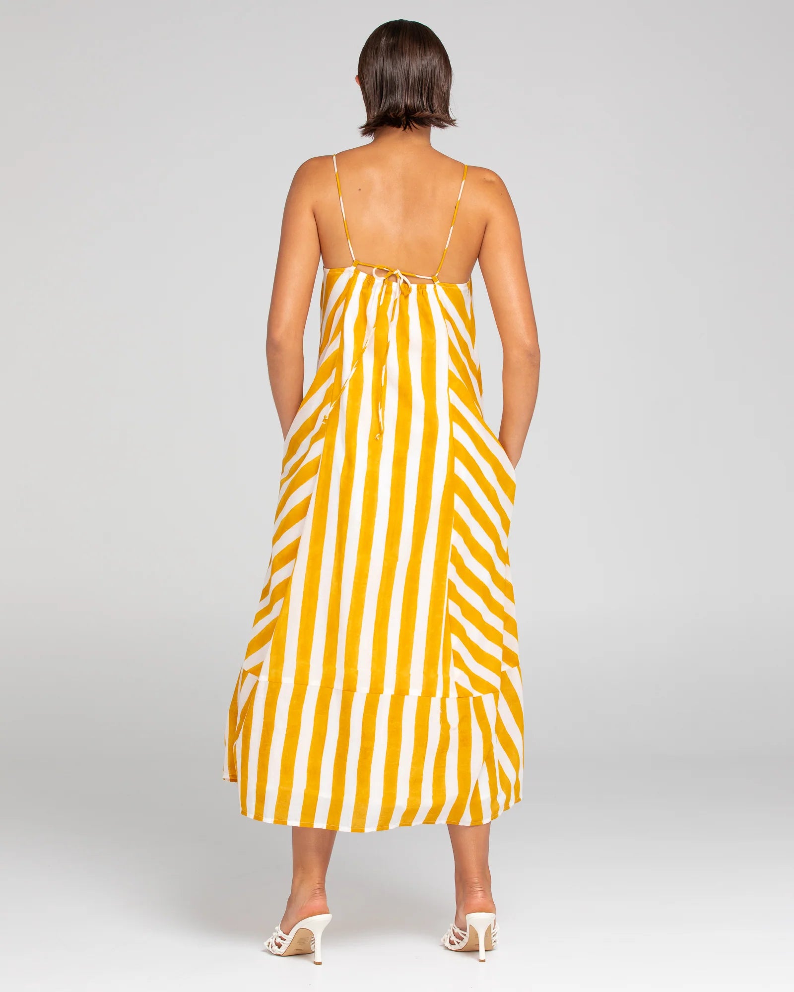 Boom Shankar Sami Dress - Tropical Stripe