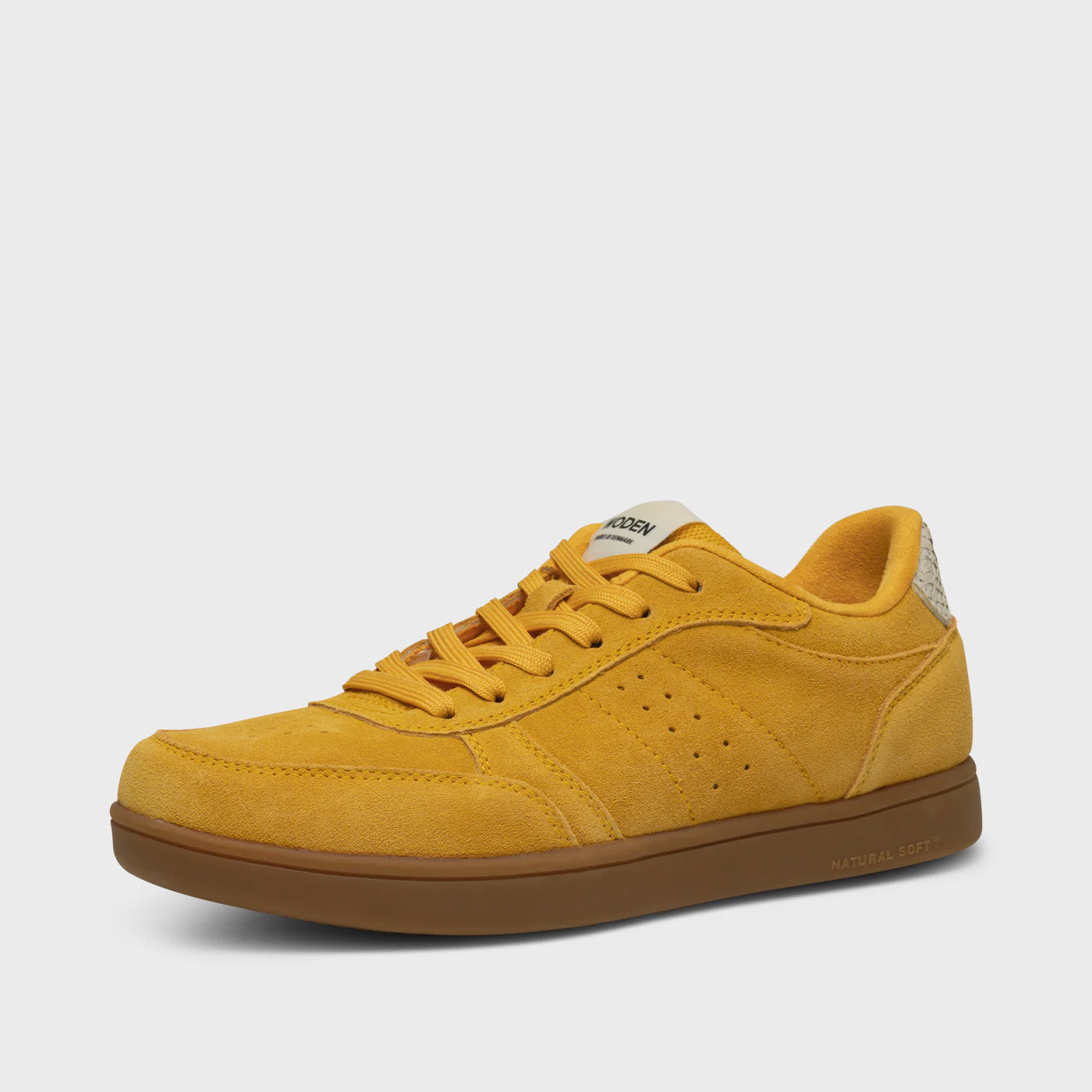 Woden Bjork Suede Sneaker - Old Gold