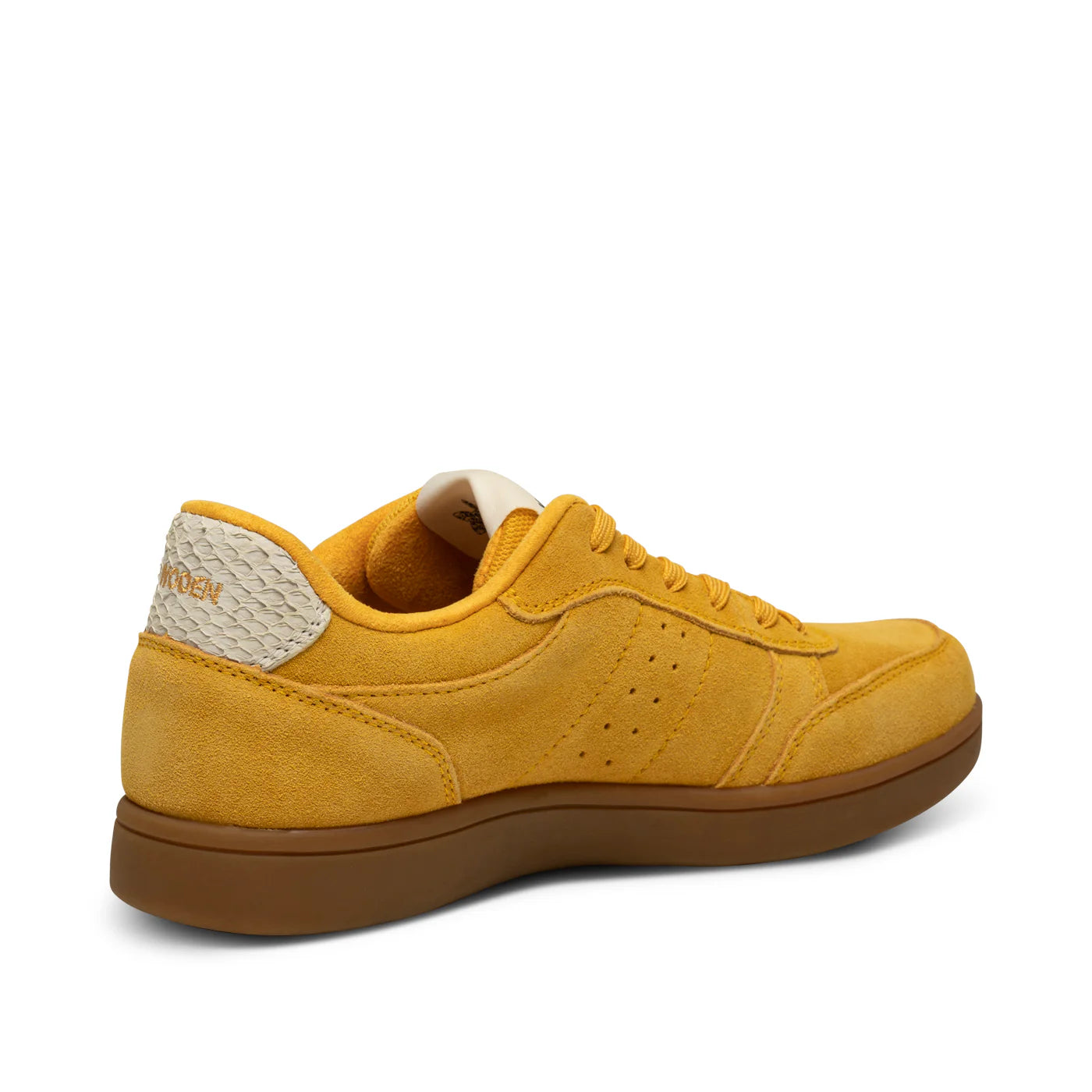 Woden Bjork Suede Sneaker - Old Gold