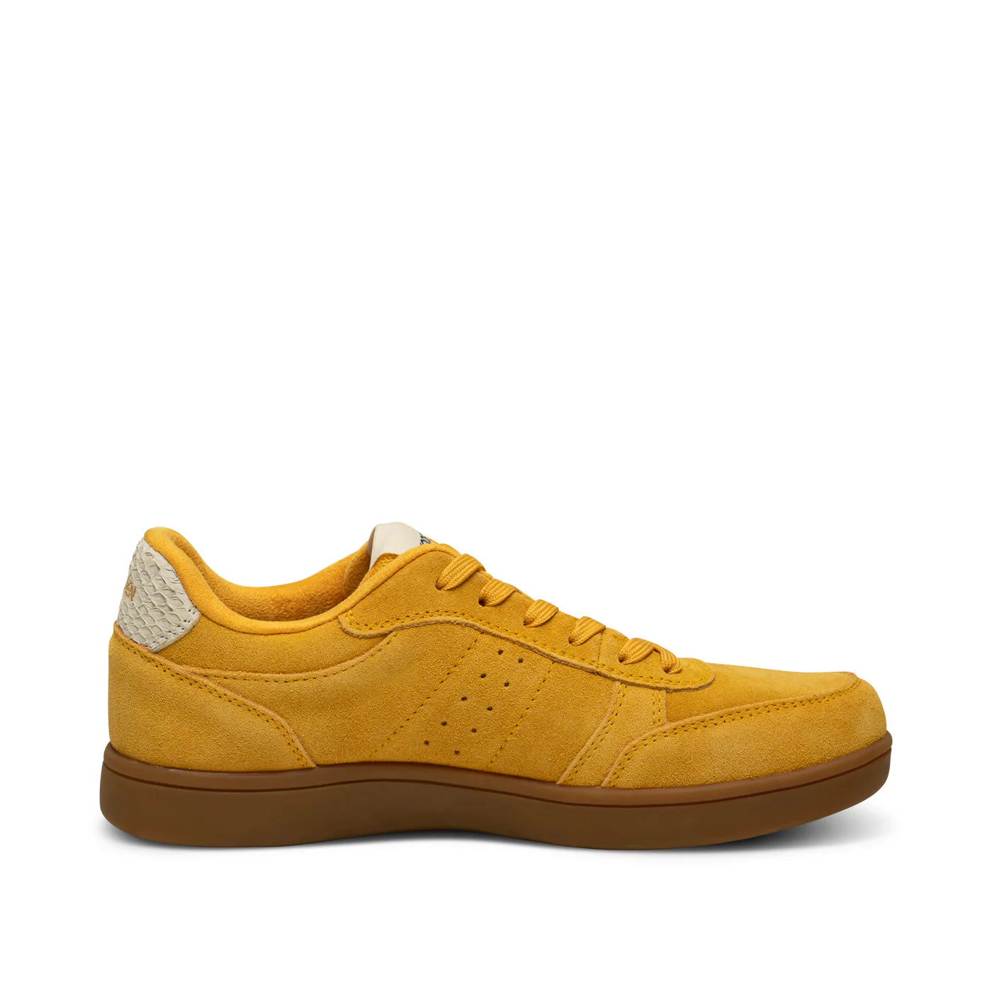 Woden Bjork Suede Sneaker - Old Gold