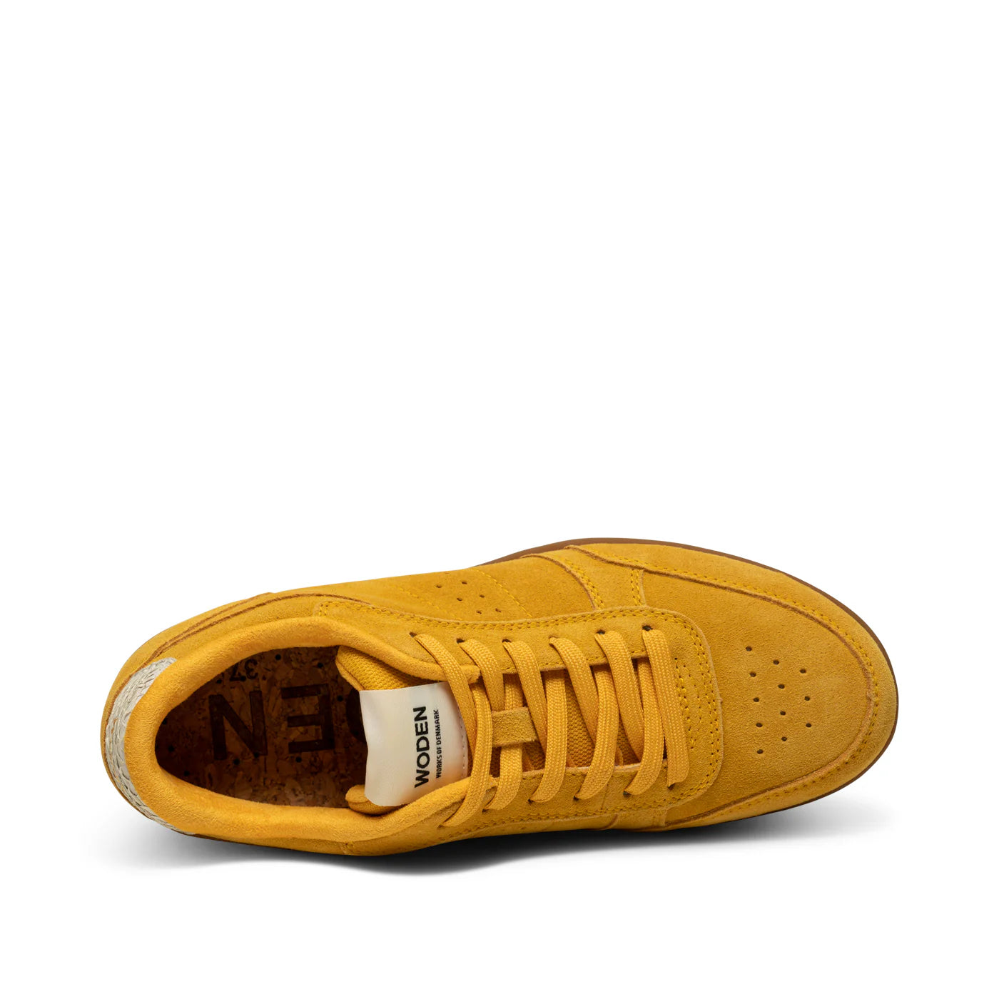 Woden Bjork Suede Sneaker - Old Gold