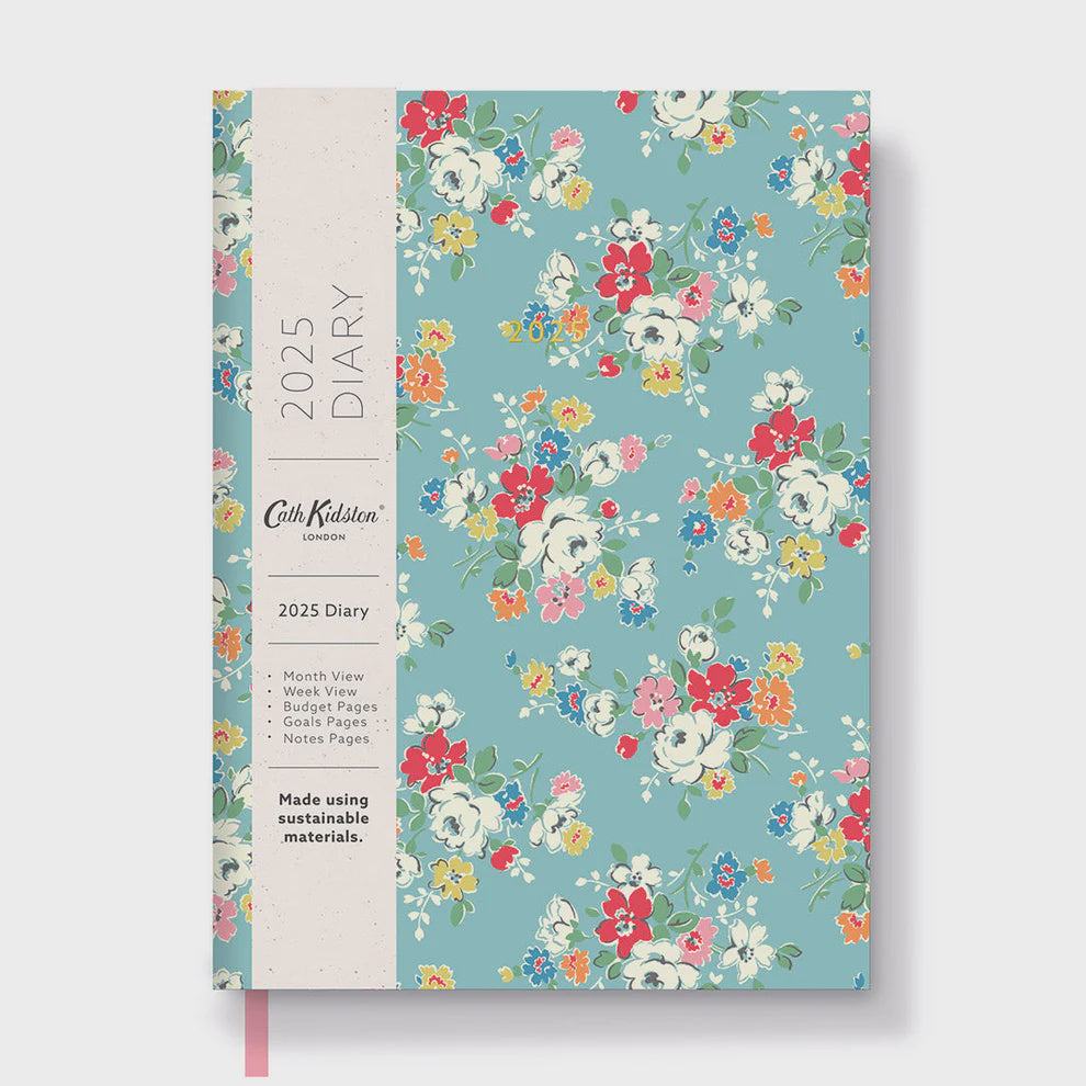 Cath Kidston A5 2025 Weekly Diary - Clifton Rose