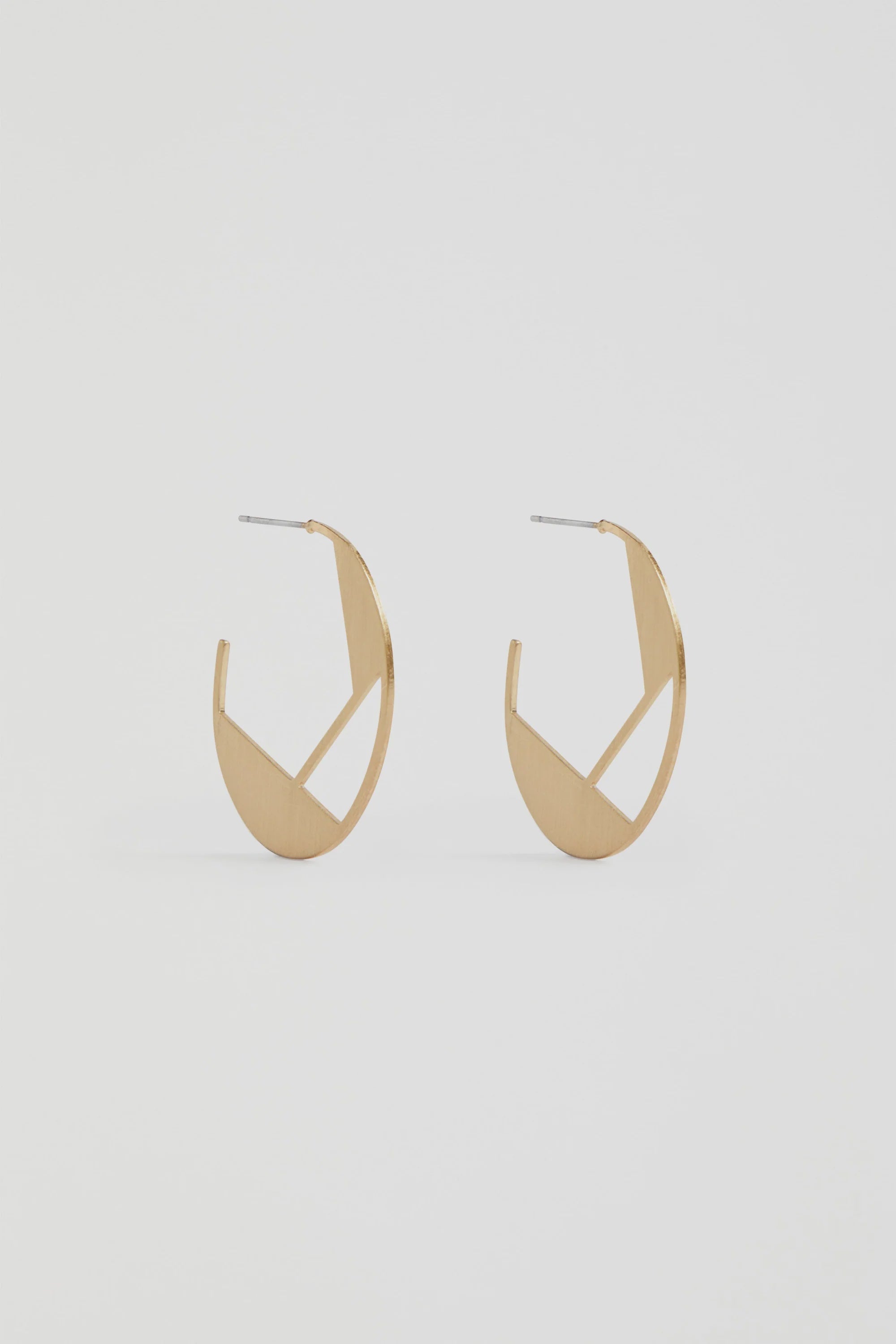 Elk Nuri Hoop Earring - Gold