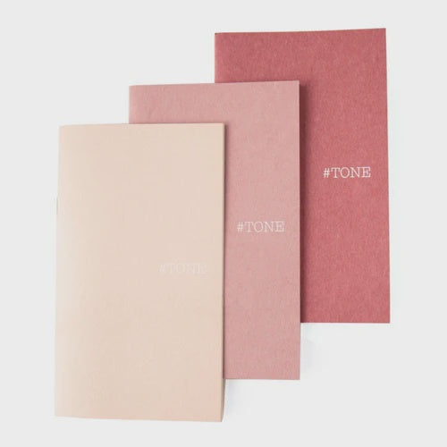 Etranger di Costarica Notebooks - set 3/Pink Tones