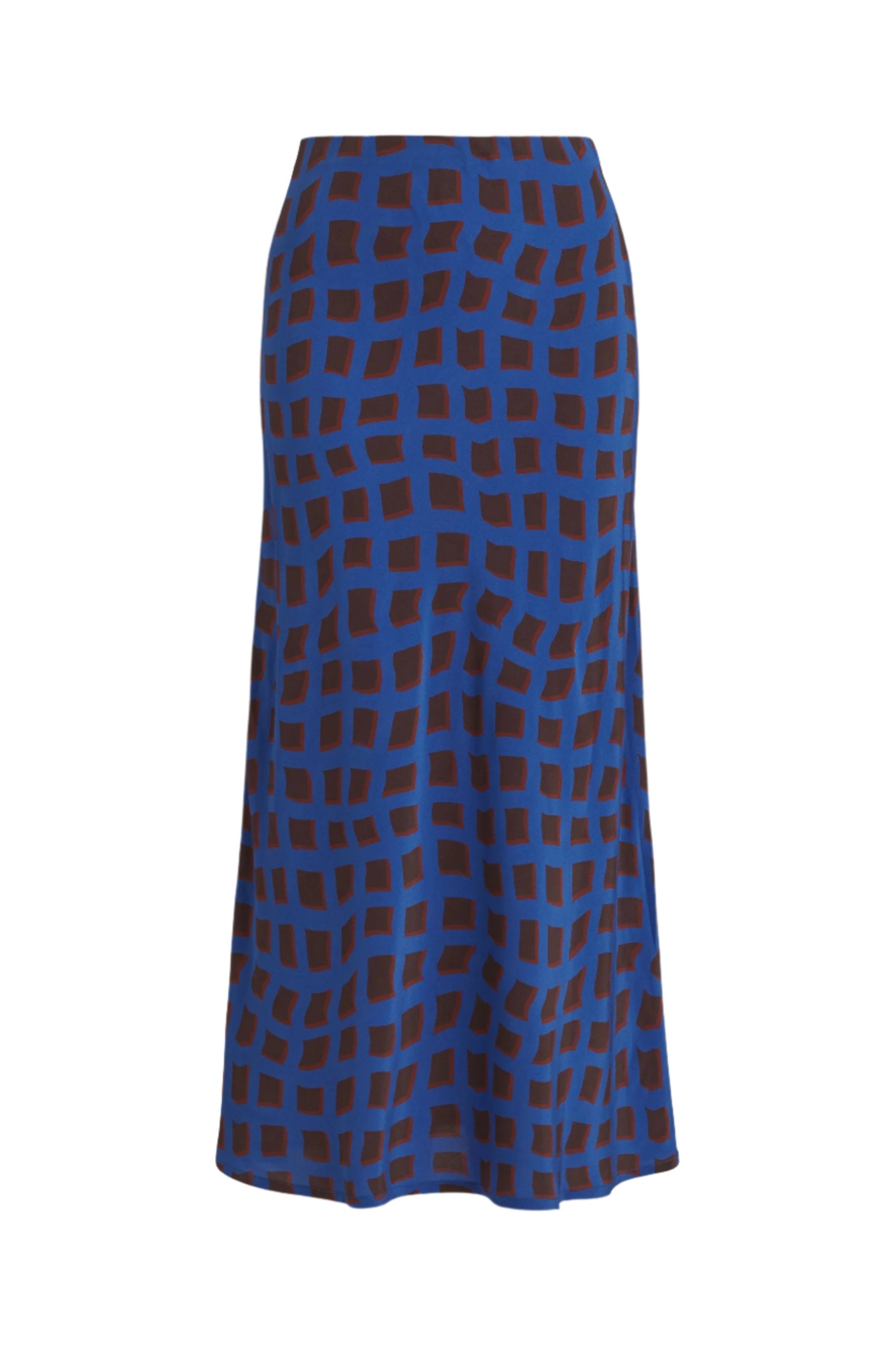 Elk Iden Skirt - Blue Wave Print