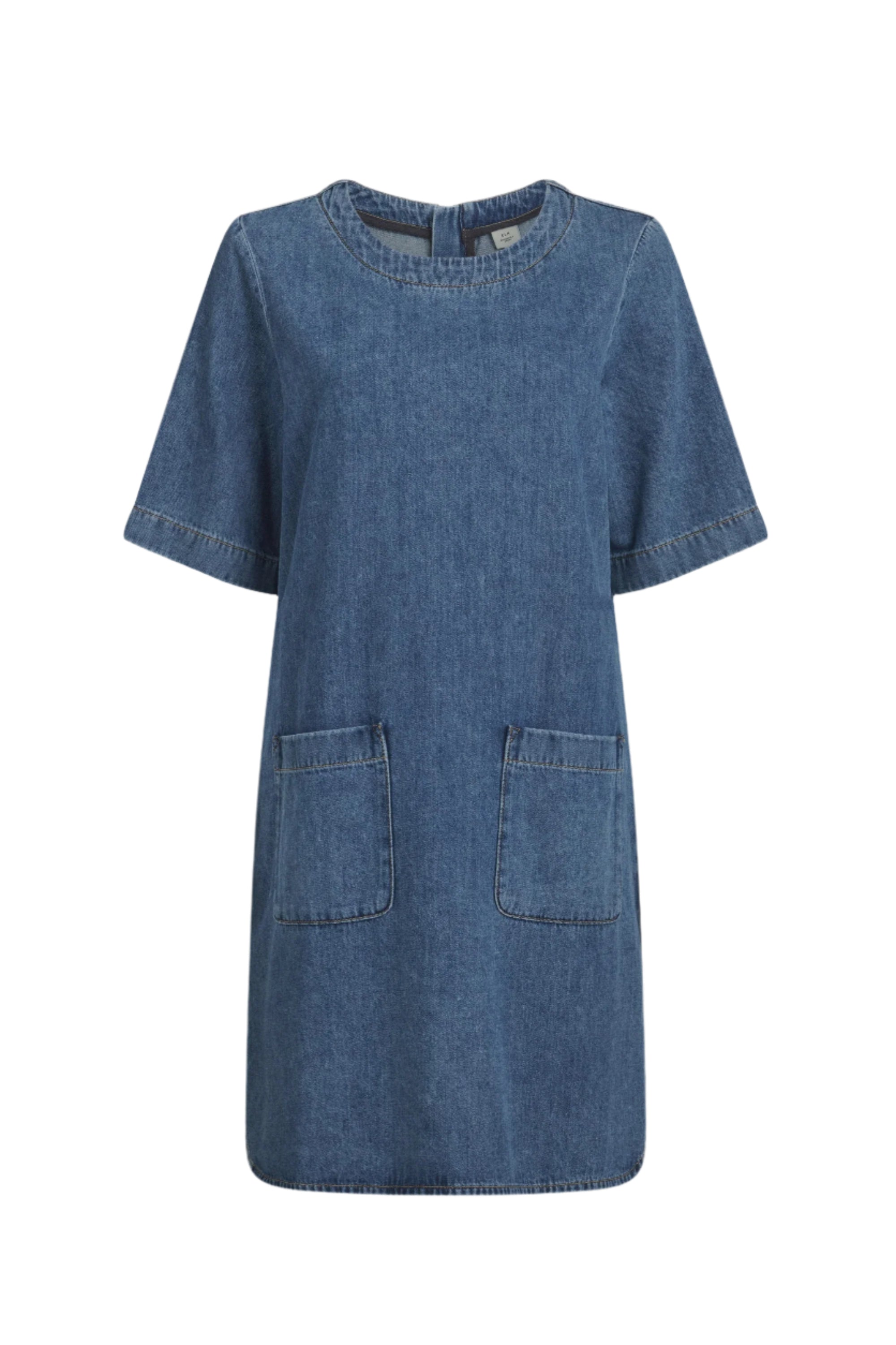 Elk Rittra Denim Dress - Blue Chambray