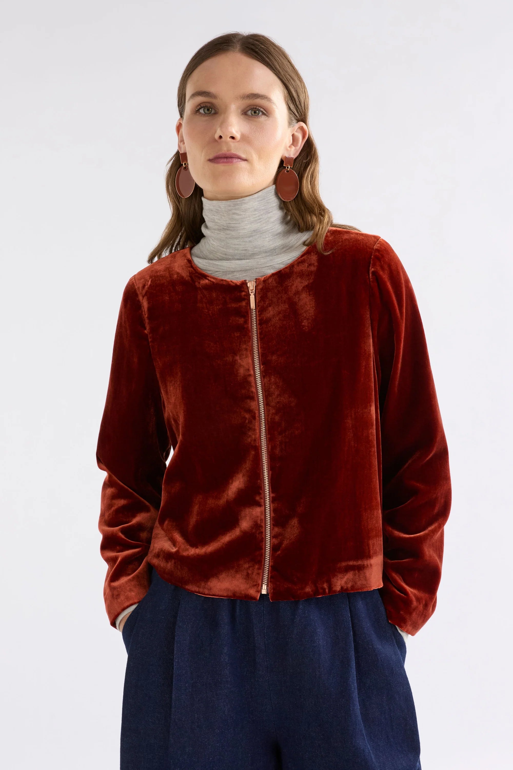 Elk Suuri Zip Jacket - Spice