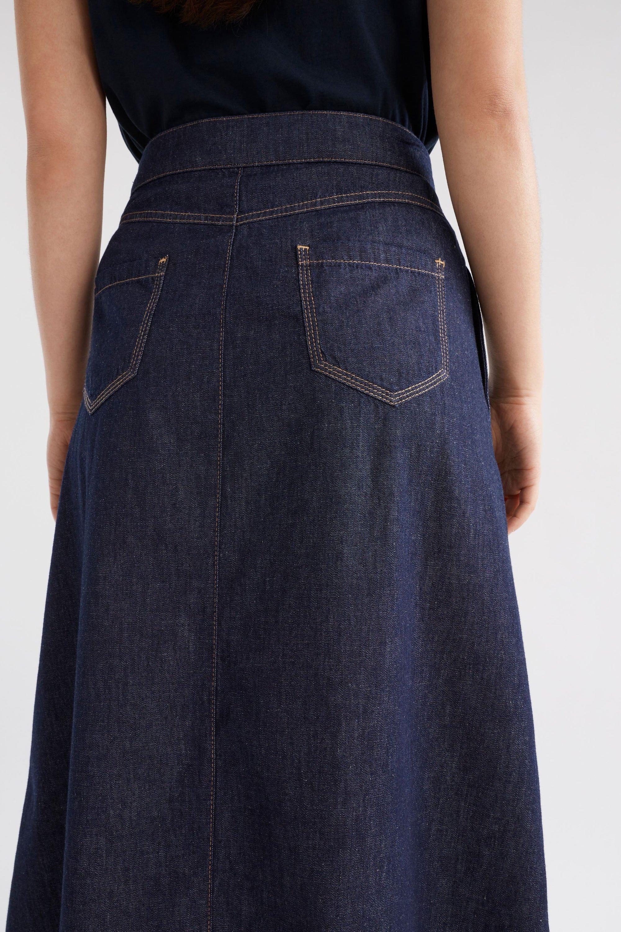 Elk Denym Skirt - Authentic Blue Wash