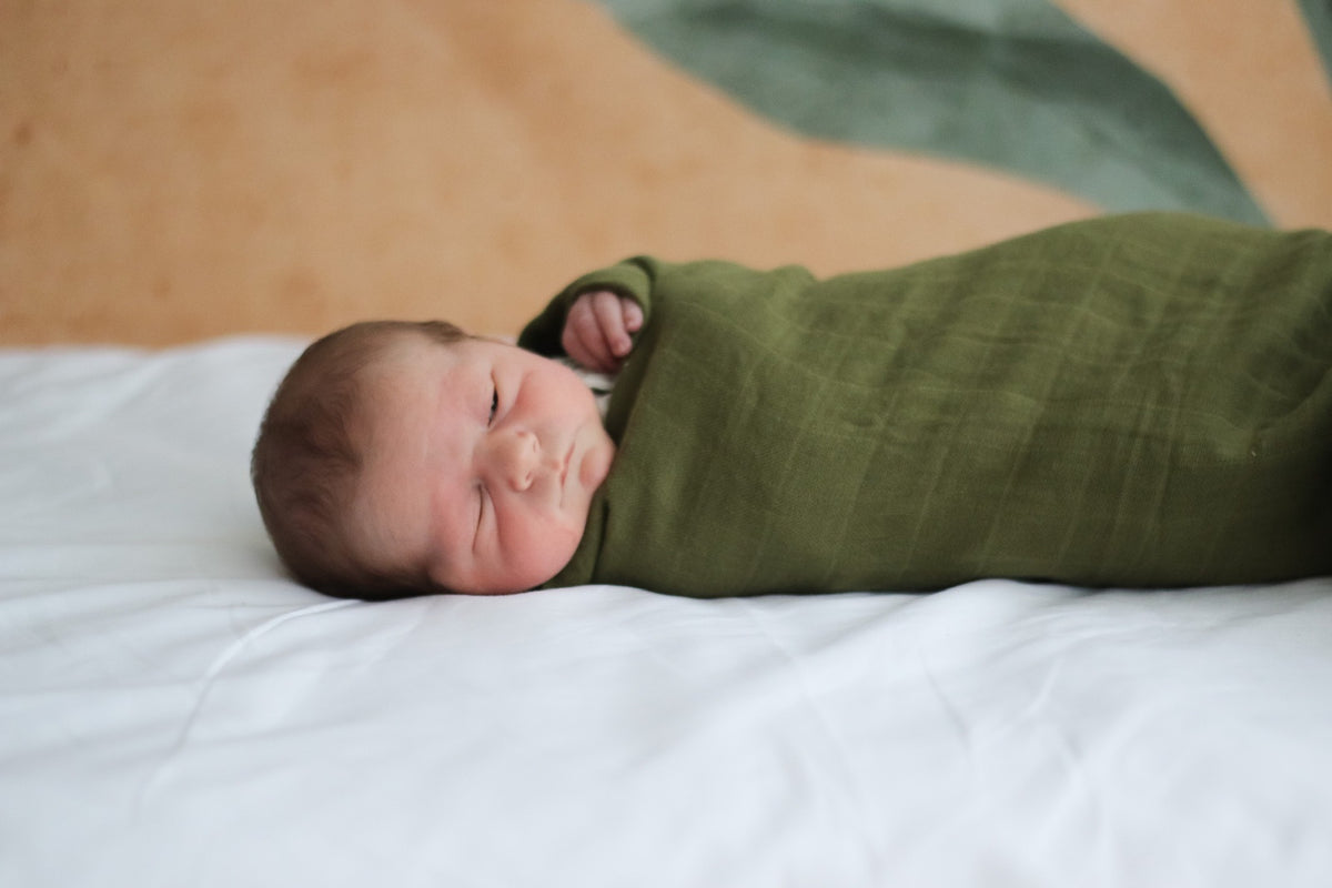 Burrow &amp; Be Muslin Wrap - Pine