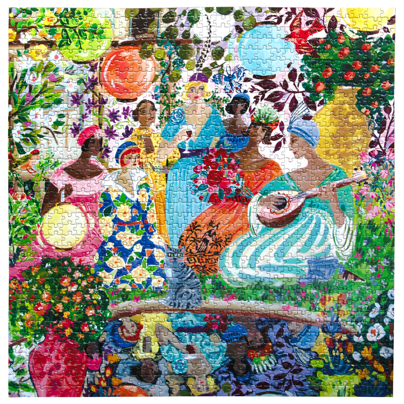 Eeboo Garden Party Puzzle - 1000 pieces