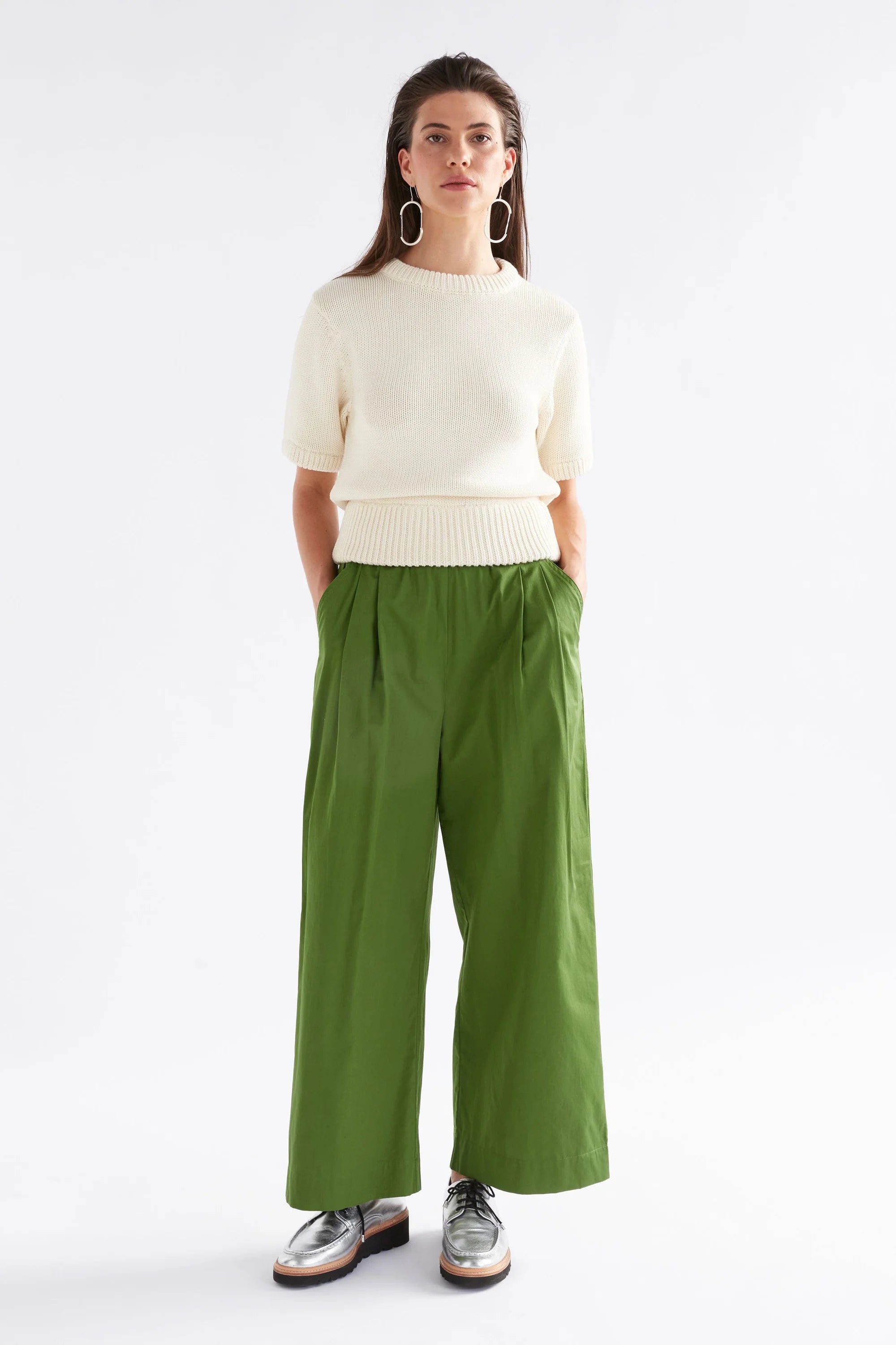 Elk Eller Pant - Green Moss