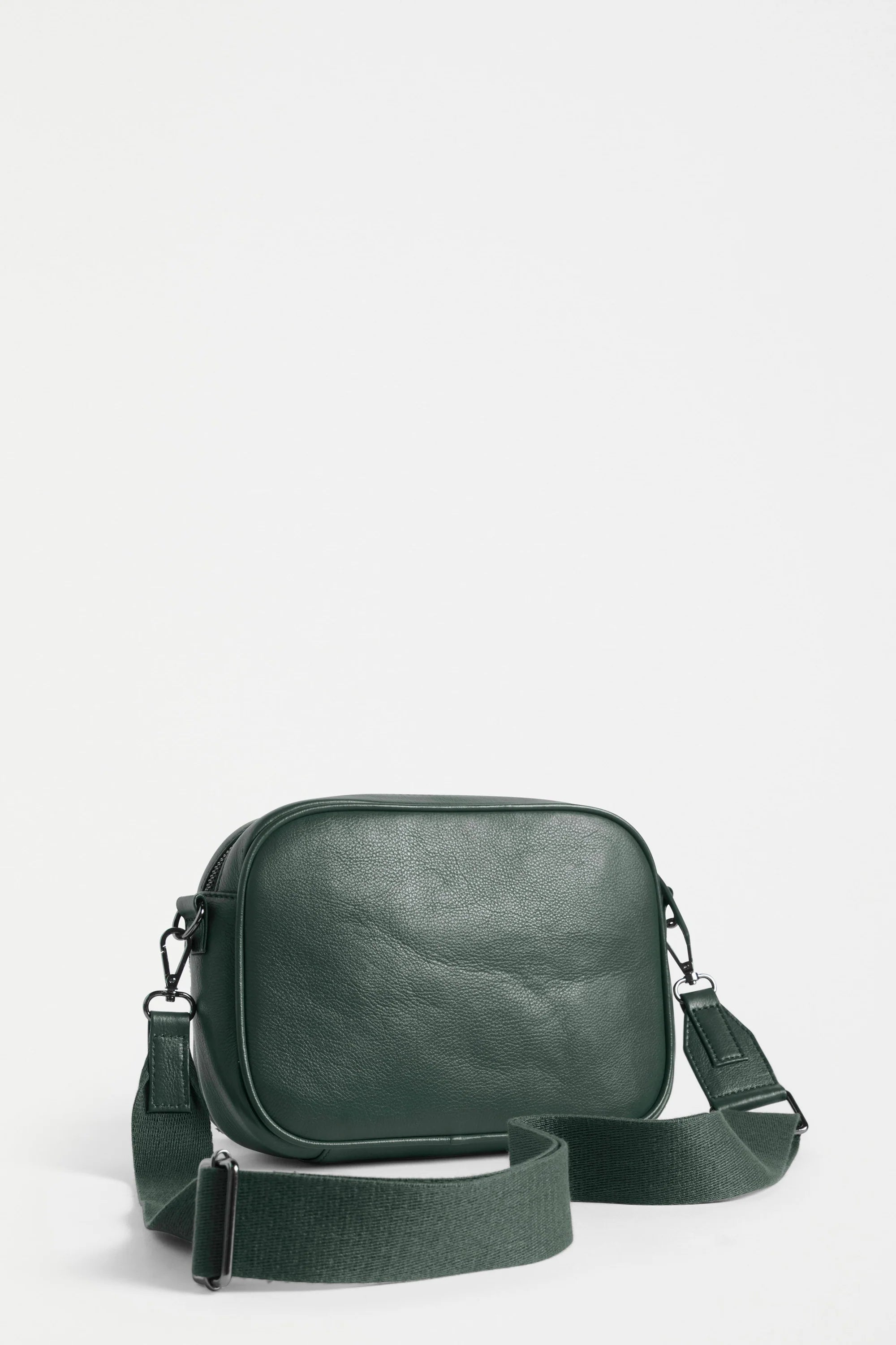 Elk Kassel Leather Crossbody Bag - Milan Green