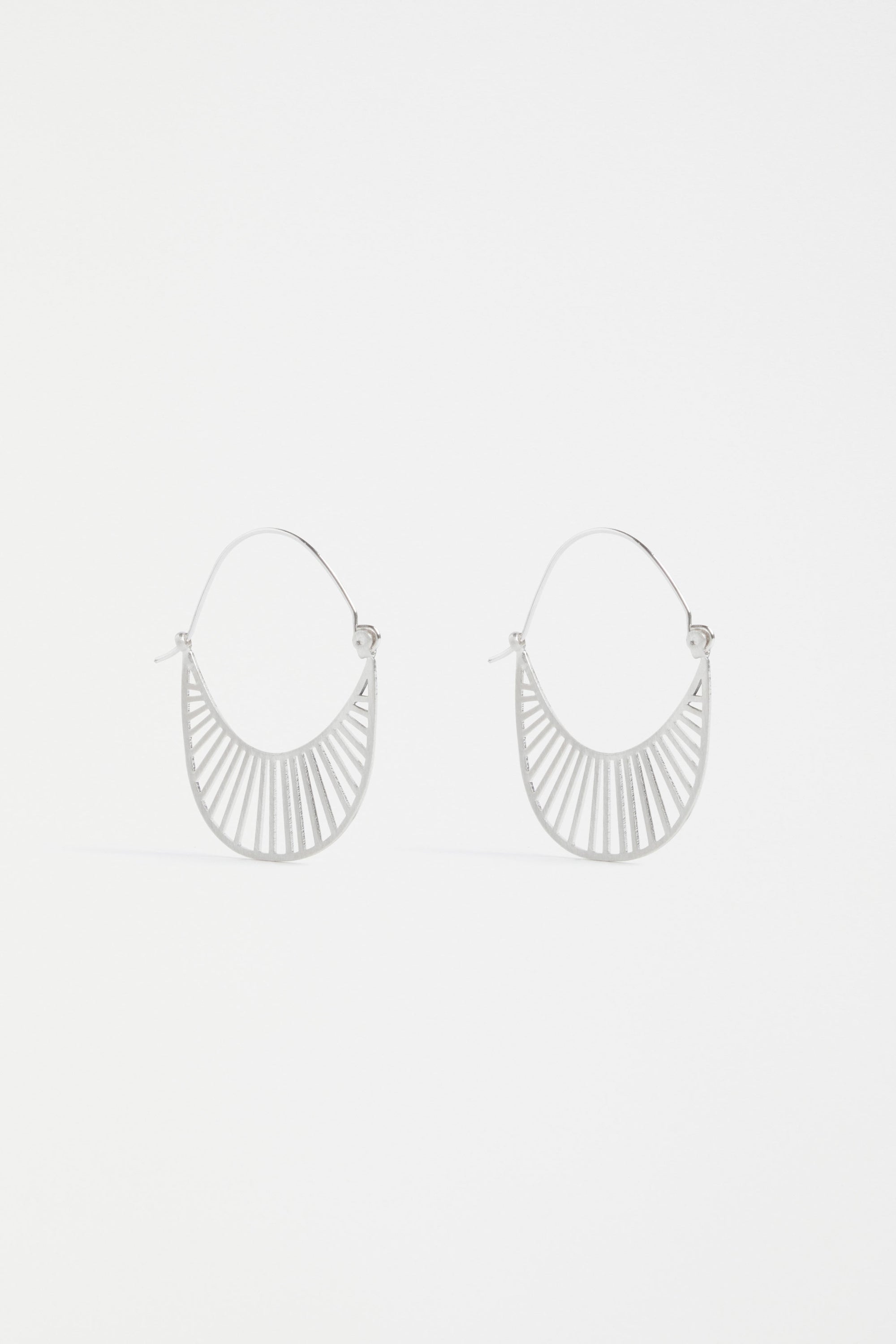 Elk Solsken Small Hoop Earring - Silver