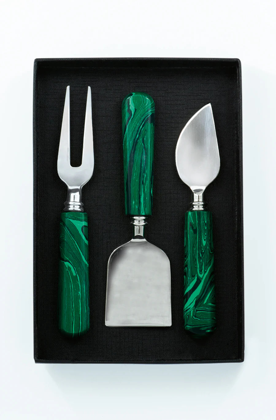 Bianca Lorenne Cheese Set - Emerald