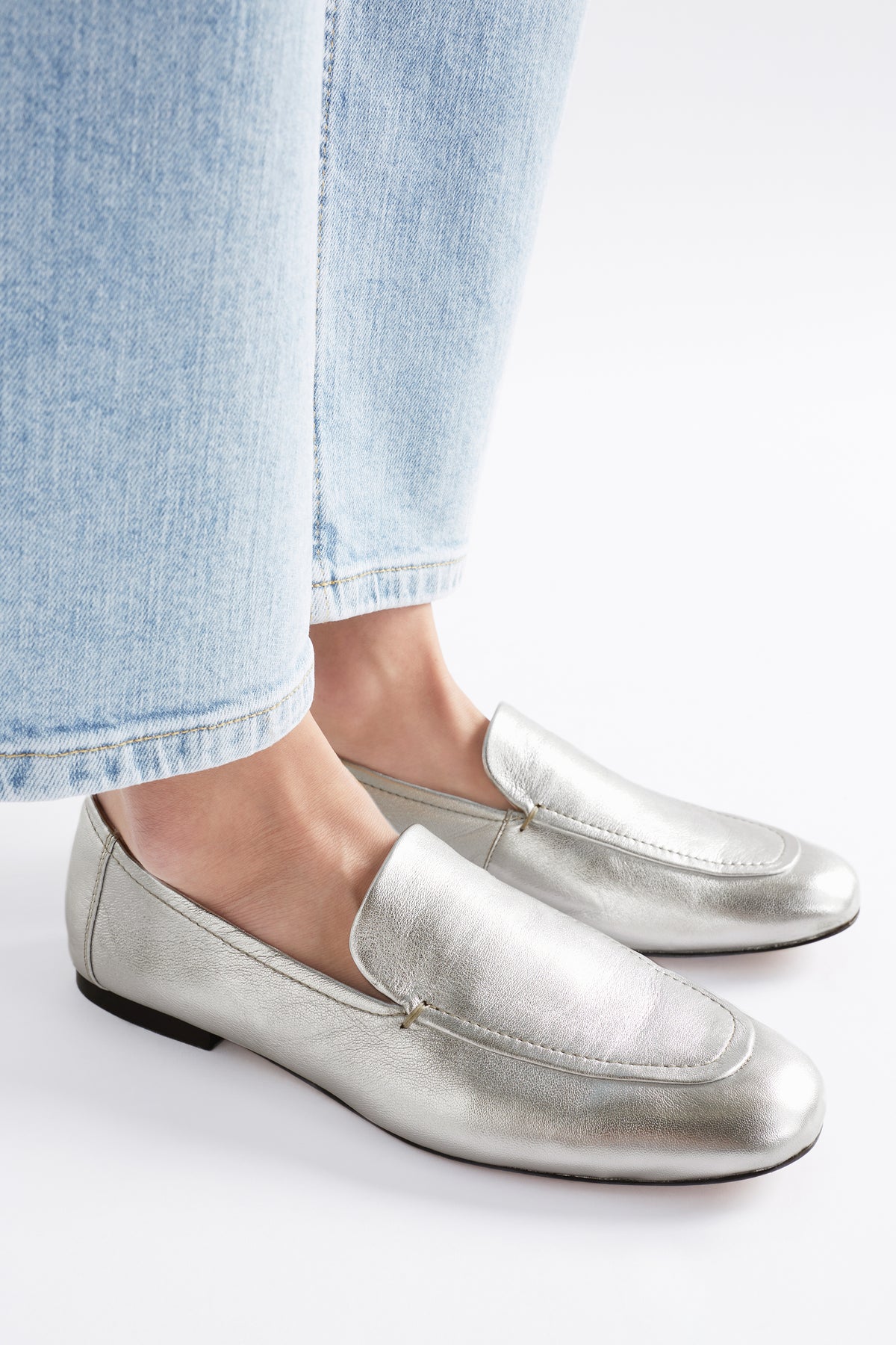 Elk Clift Loafer - Silver