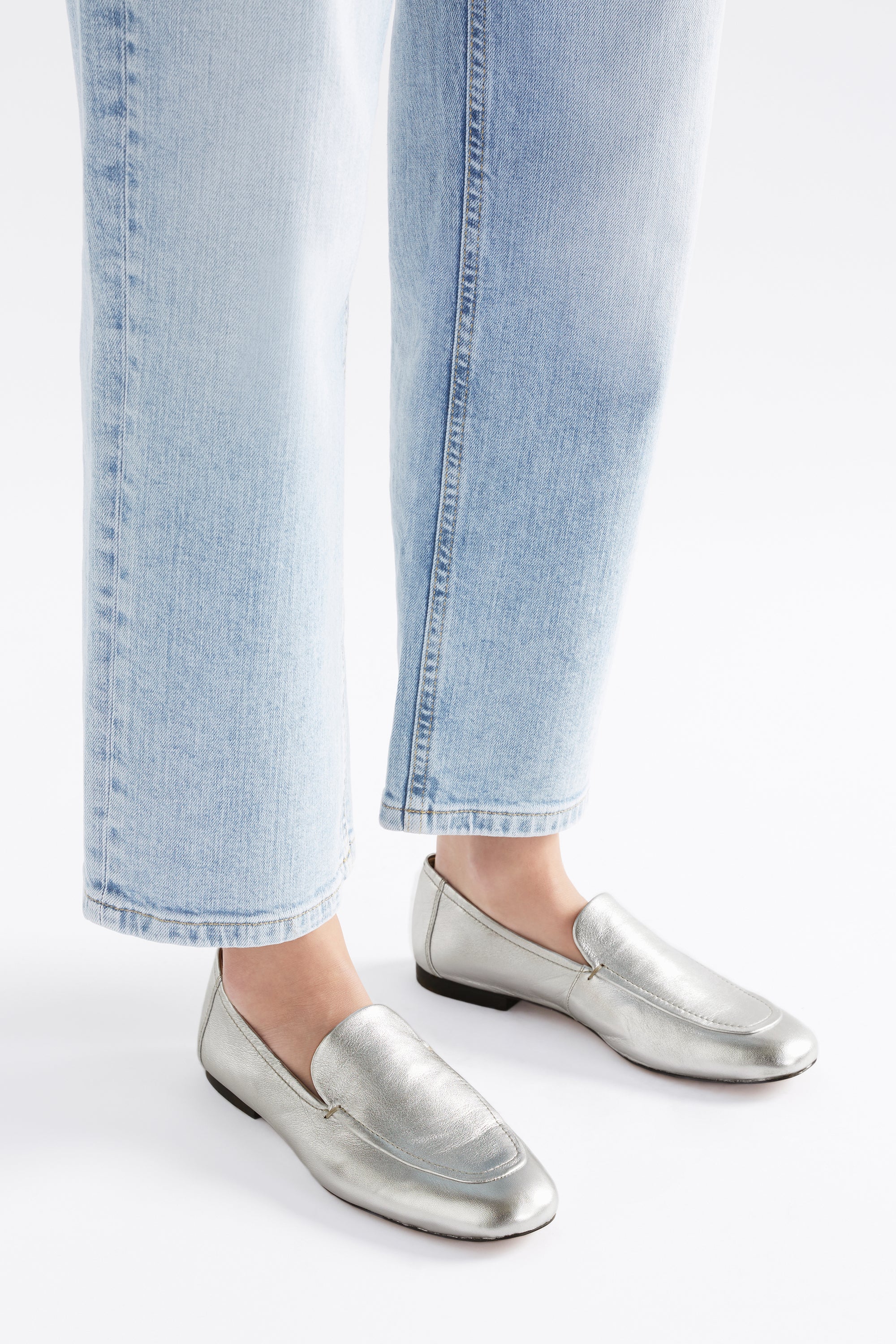 Elk Clift Loafer - Silver