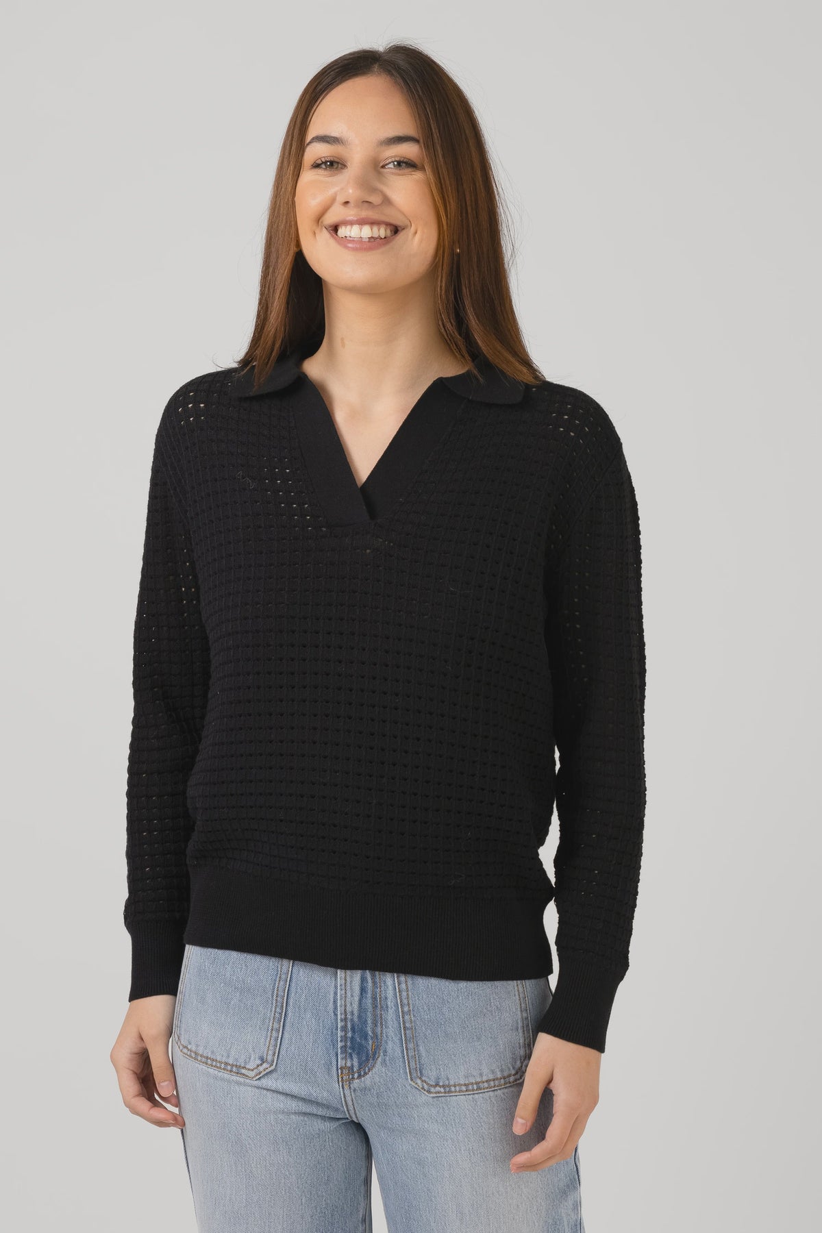 Stella &amp; Gemma Fran Jumper - Black 