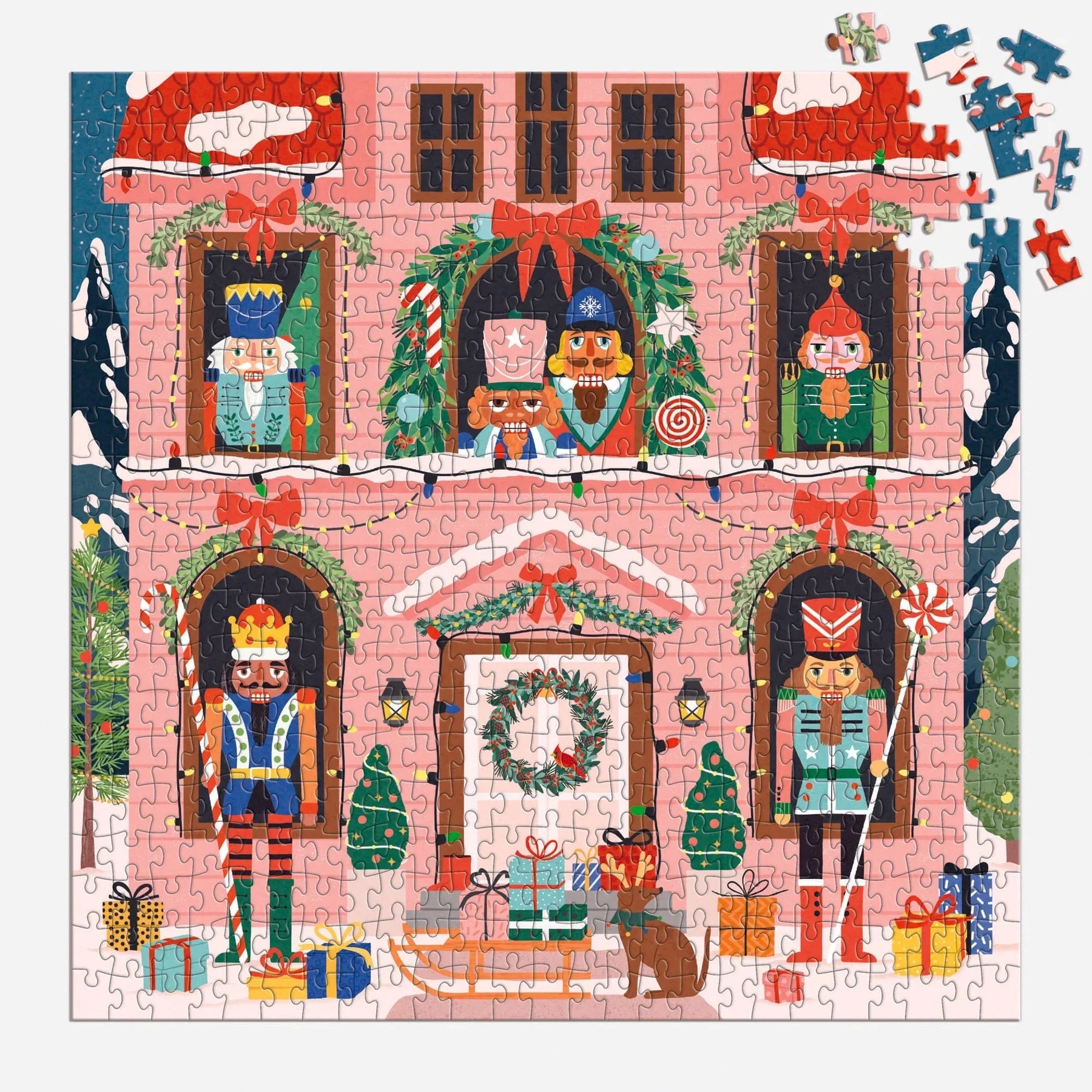 Galison Nutcracker Magic Puzzle - 500 Piece