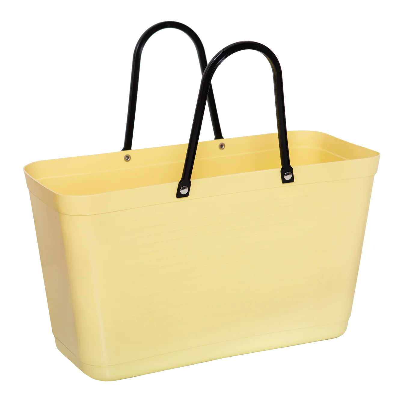 Hinza Basket Bag Large - Lemon