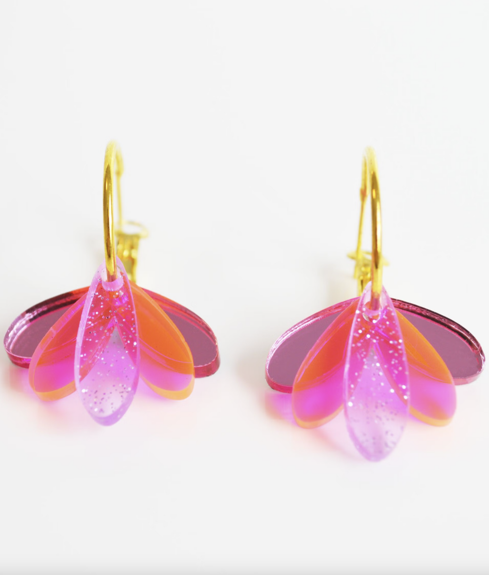 Hagen & Co Happy Hour Earrings - Pinks