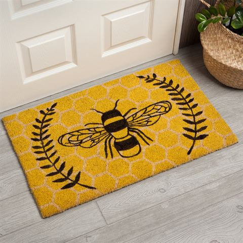 Coir Honeybee Doormat