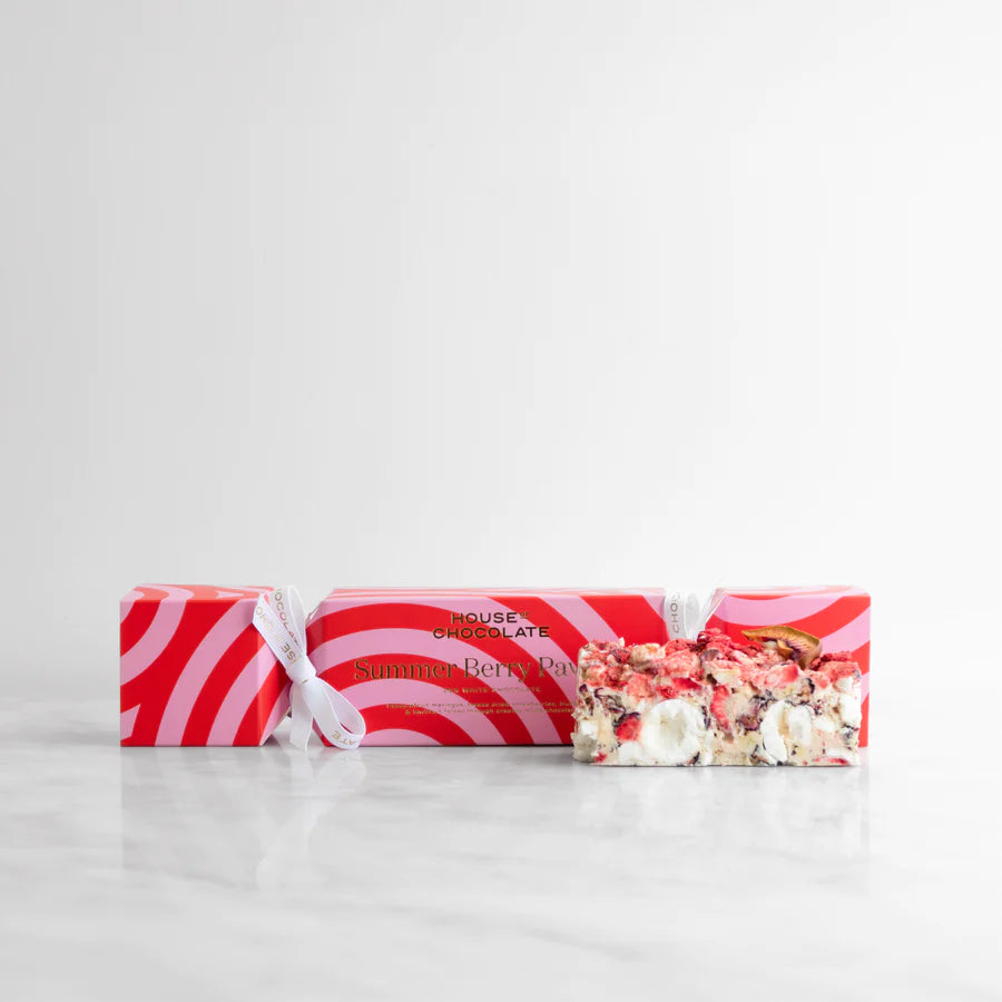 House of Chocolate Christmas Cracker - Summer Berry Pavolva