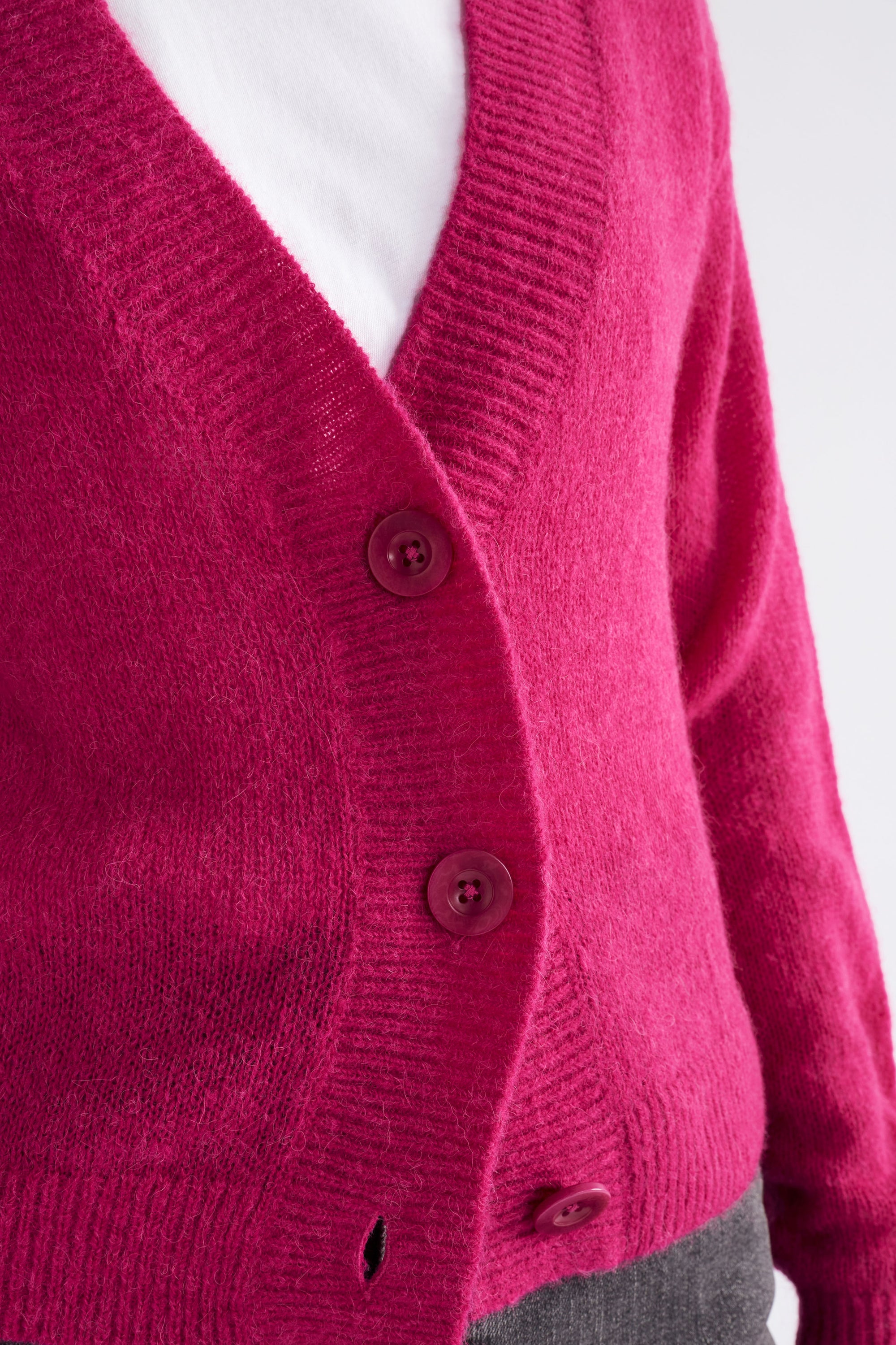 Elk Daaru Cardigan - Bright Pink