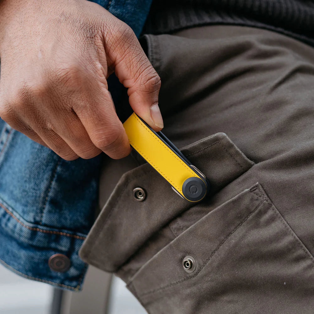 Orbitkey Key Organiser Hybrid - Solar Yellow