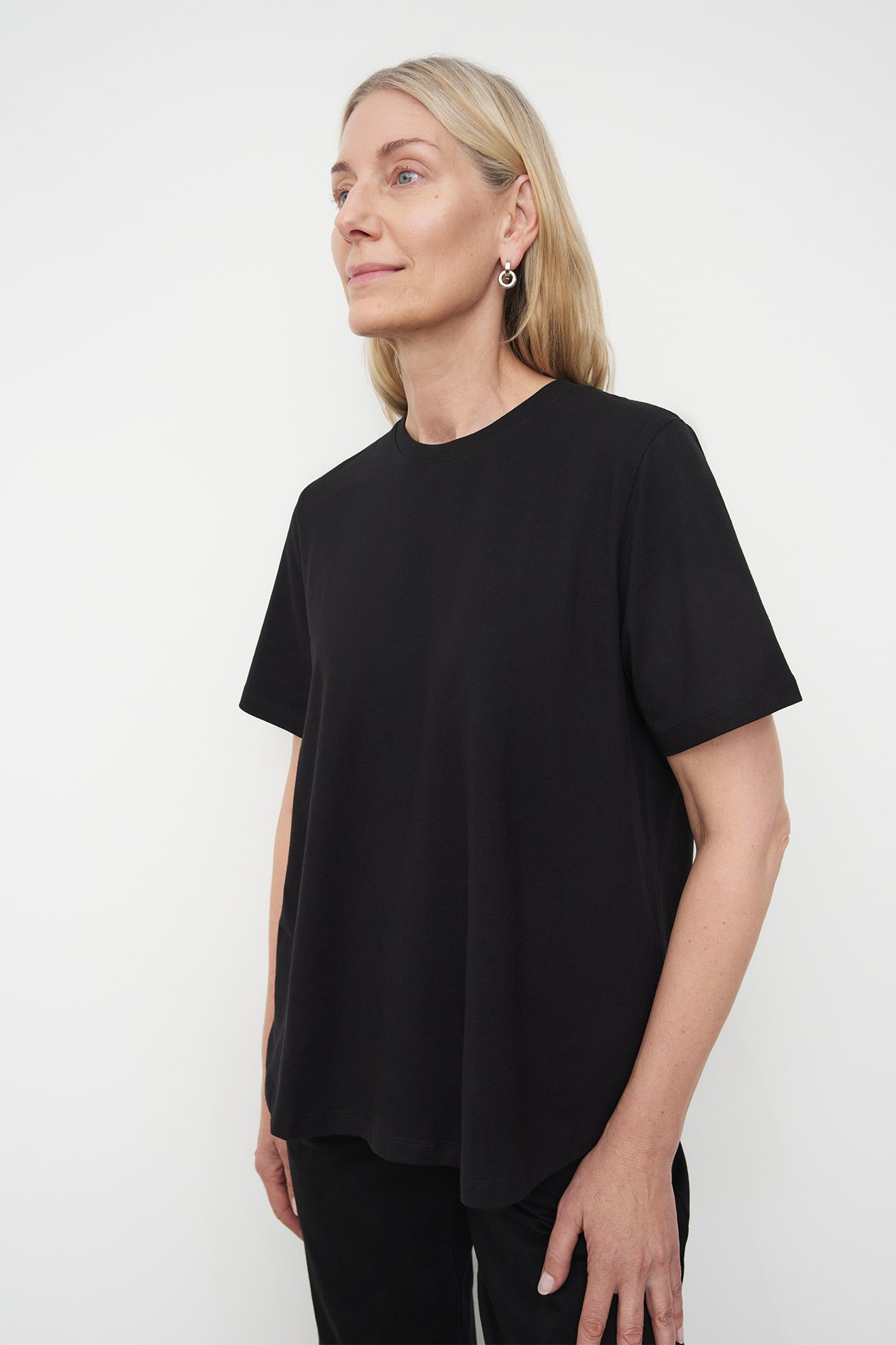 Kowtow Classic A-Line Tee - Black