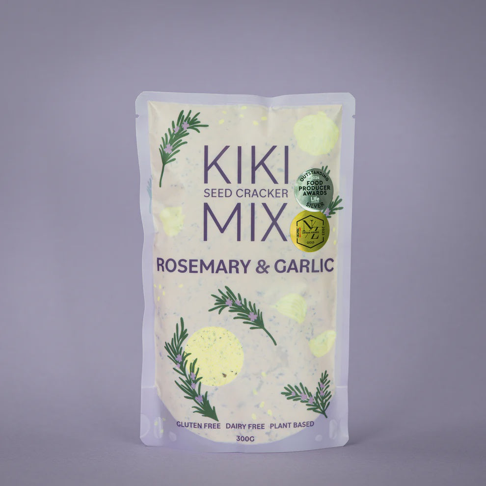 Kiki Seed Cracker Mix - Rosemary and Garlic