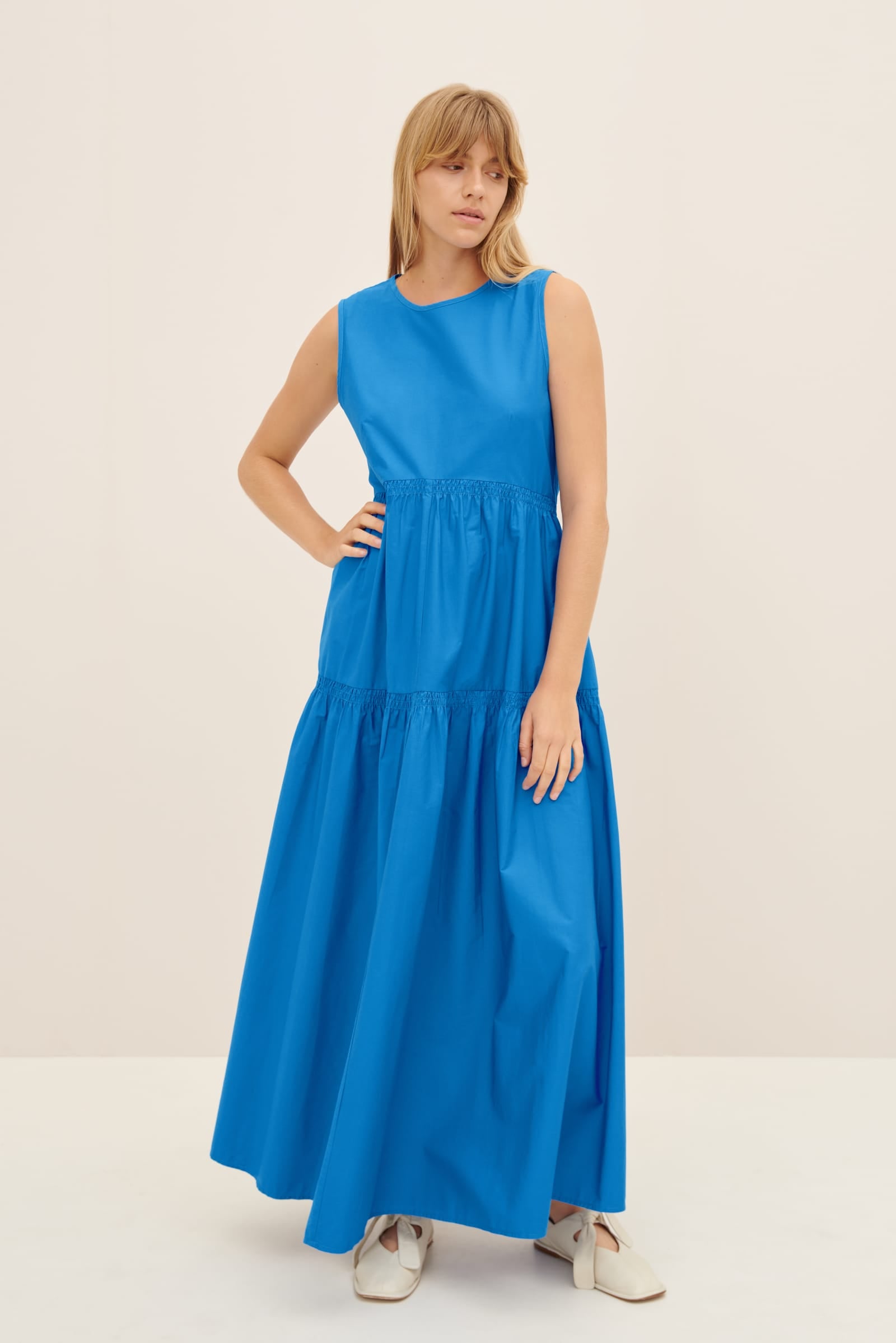 Kowtow Aurora Dress - Ocean