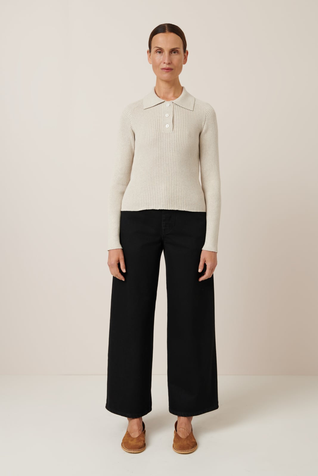 Kowtow Ridge Top - Oat Melange