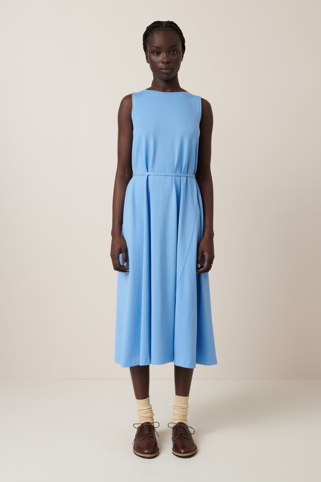 Kowtow Tank Swing Dress - Skyline