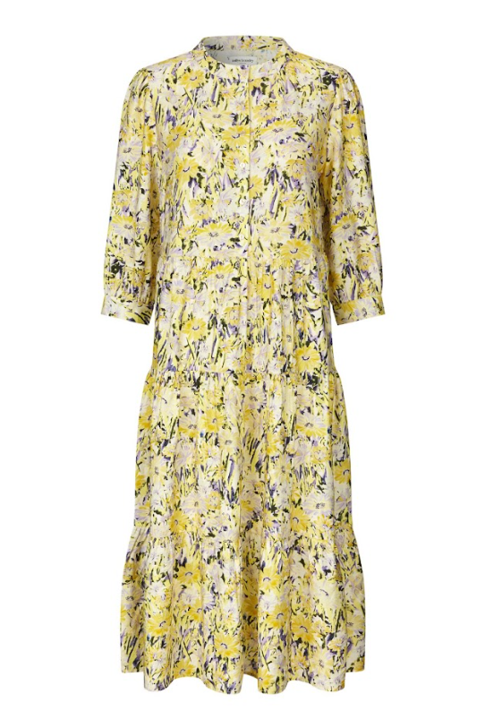 Lollys Laundry Olivia Midi Dress - Flower Print