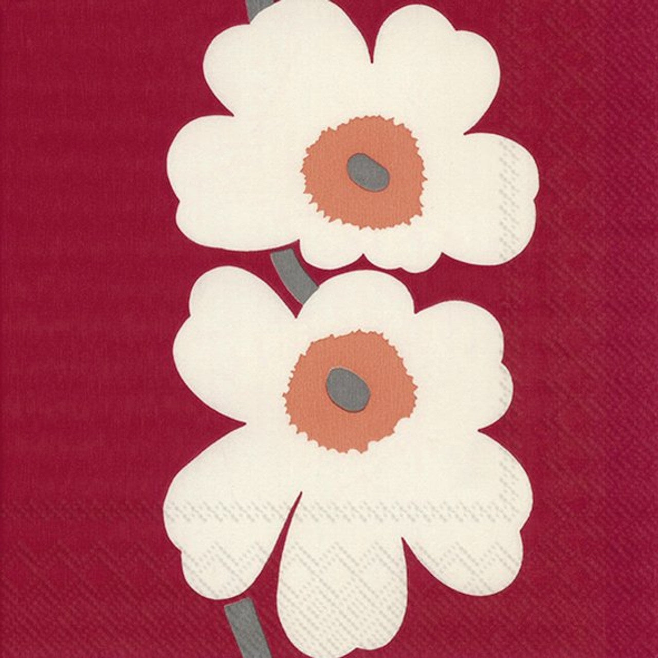 Marimekko Napkins - Unikko Anniversary Red