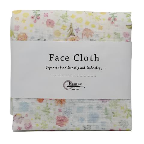 Nawrap Facecloth Flower Garden